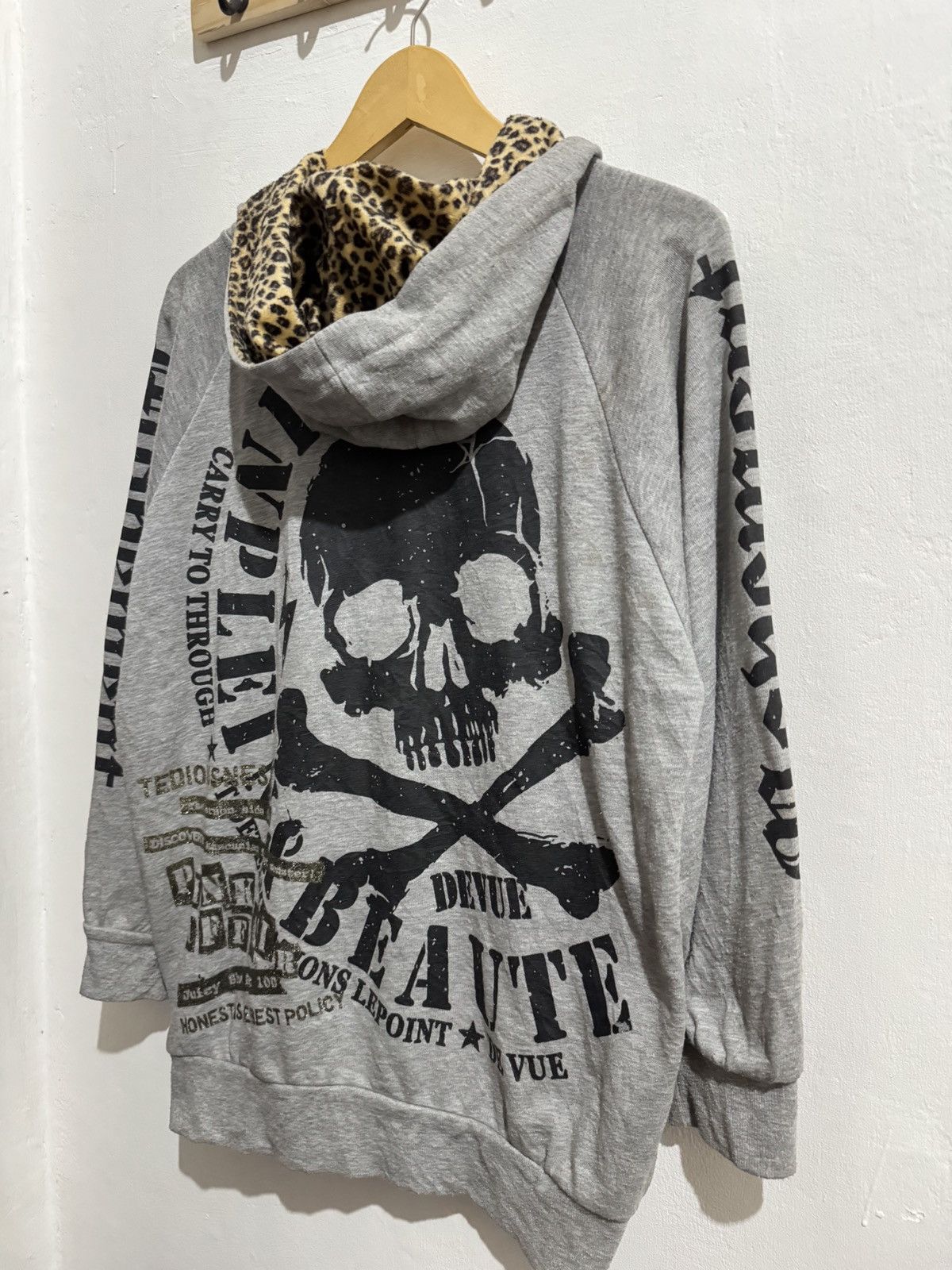 Hysteric Glamour Y2k Skull leopard style ifsixwasnine zip hoodie Size US L / EU 52-54 / 3 - 3 Thumbnail