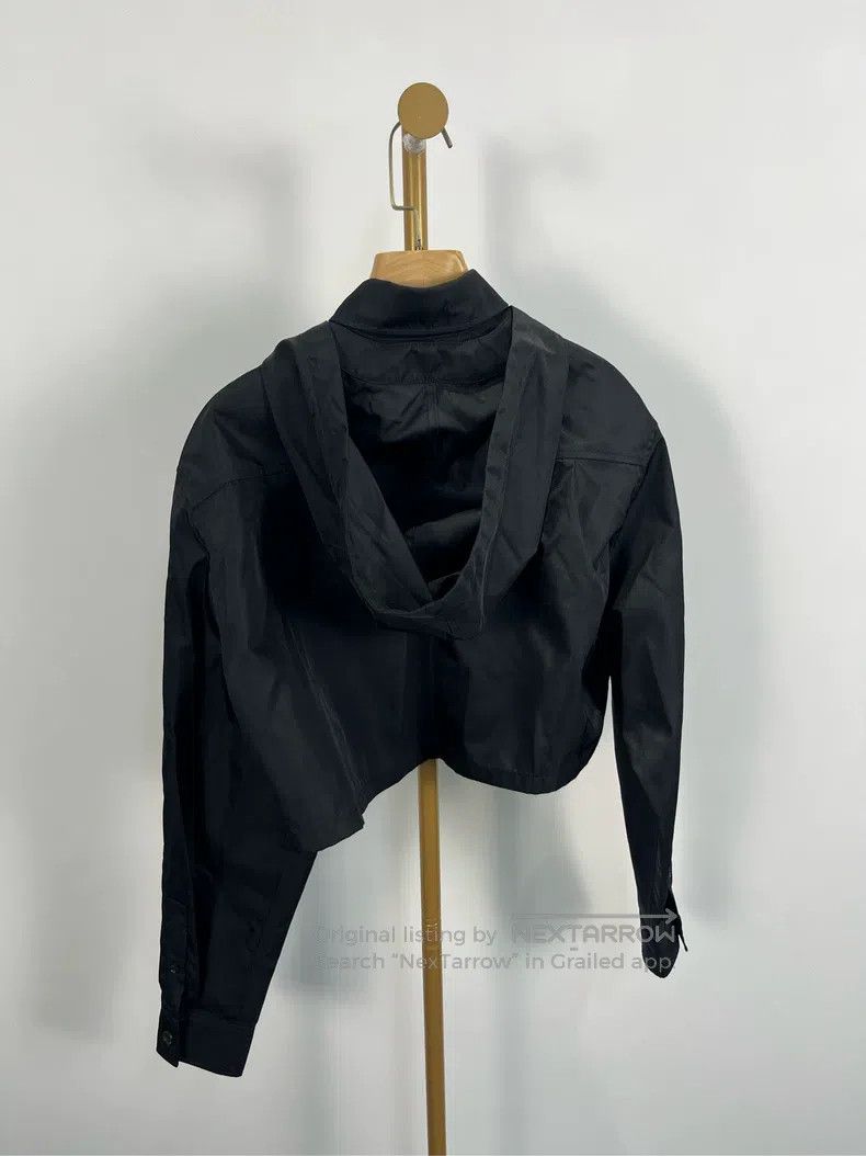 Prada Prada Black metal triangle long-sleeved jacket Size XS / US 0-2 / IT 36-38 - 2 Thumbnail