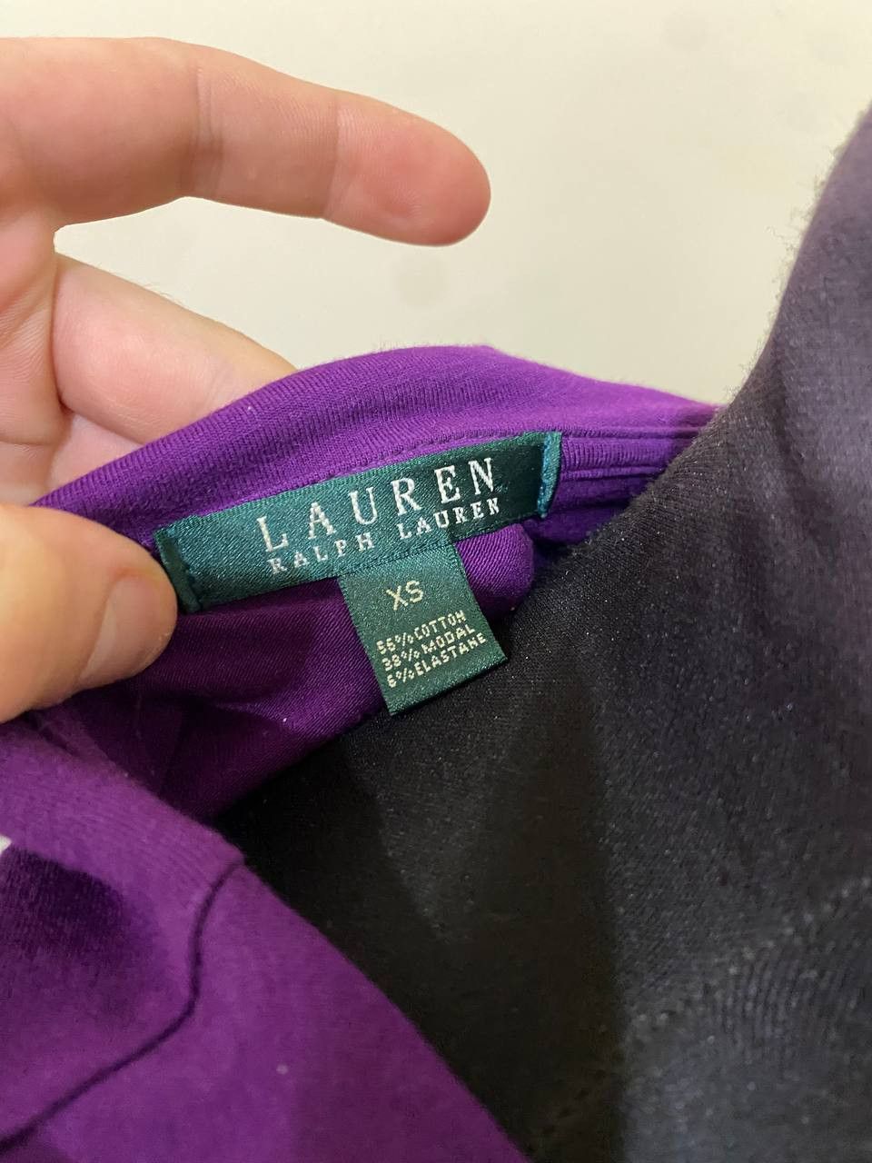 Ralph Lauren Lauren Ralph Lauren purple ruffle ruched midi dress Size XS / US 0-2 / IT 36-38 - 4 Thumbnail