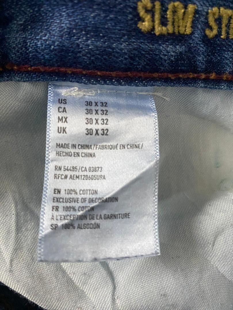 American Eagle Outfitters American Eagle Distressed Patchwork Denim Jeans Grunge Boro Size US 33 - 12 Thumbnail