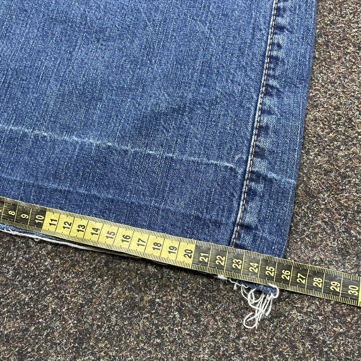 Vintage Vintage Y2K Baggy Wide Leg Jeans Distressed Skater Logo 32 Size US 32 / EU 48 - 9 Thumbnail