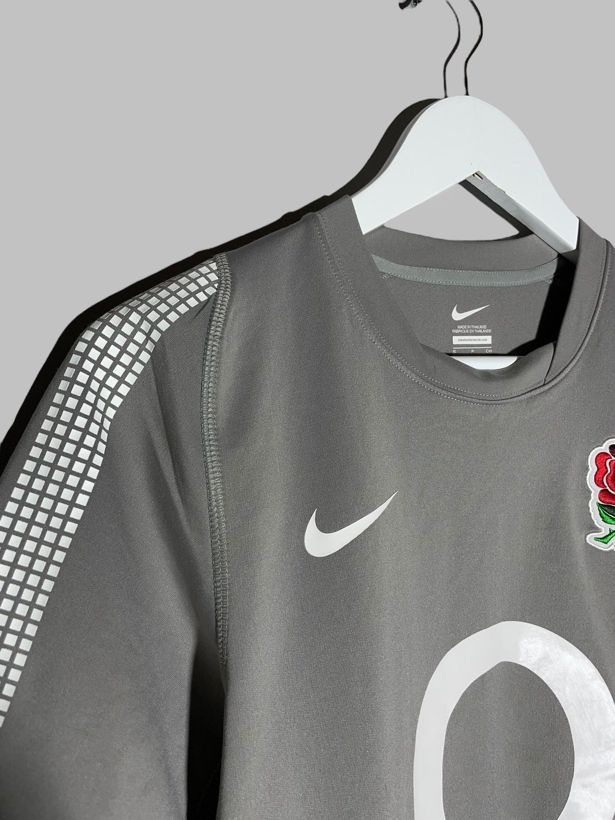 Nike England Nike Rugby Jersey Men’s Y2K Hype Swoosh Size US S / EU 44-46 / 1 - 4 Thumbnail