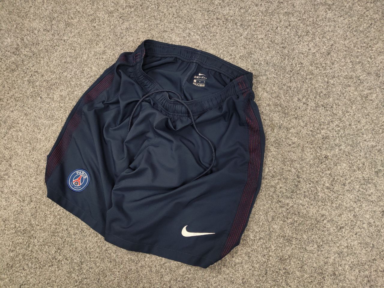 Nike Nike x Paris Saint-Germain PSG Vintage Style Blue Shorts Size US 32 / EU 48 - 3 Thumbnail