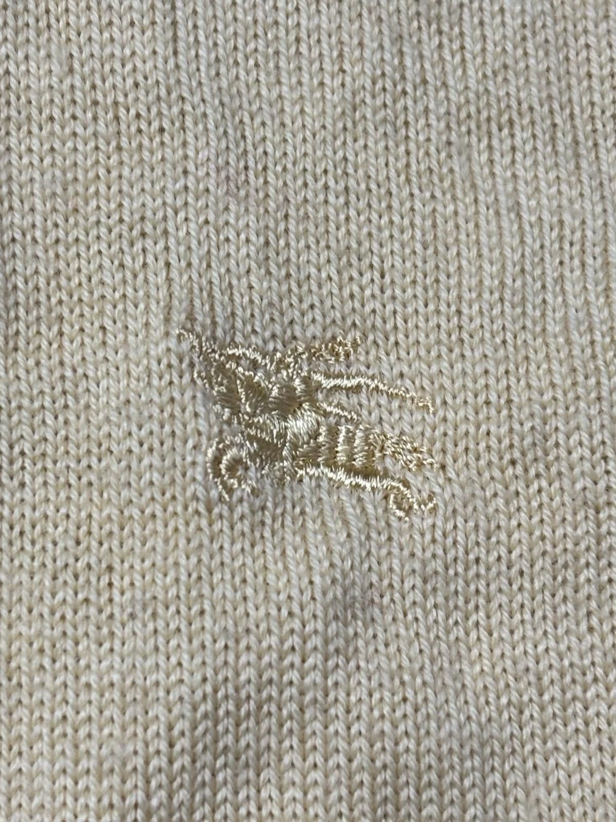 Burberry Burberry Sweater Womens 44 US Large Merino Wool Spain FLAW Size L / US 10 / IT 46 - 6 Thumbnail