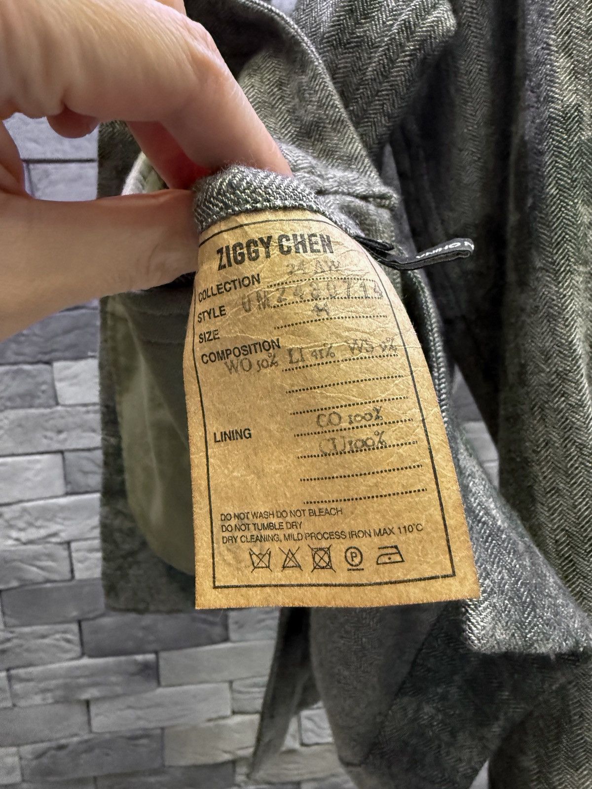 Ziggy Chen Ziggy Chen Wool Linen Overshirt Size US S / EU 44-46 / 1 - 3 Thumbnail