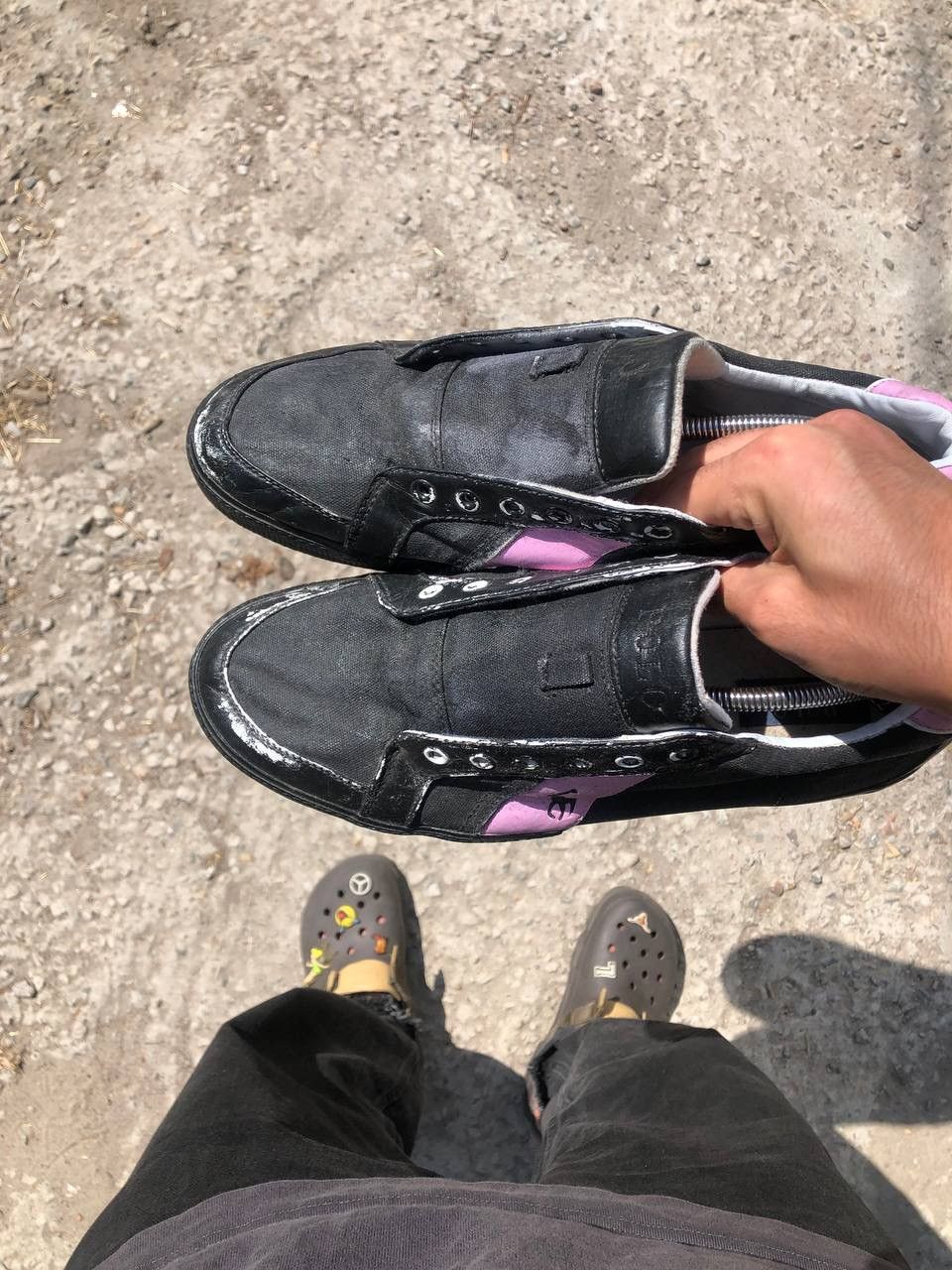 Vintage VERY RARE POLO RALPH LAUREN DESIGNER SNEAKERS RETRO Y2K 90s Size US 12 / EU 45 - 4 Thumbnail