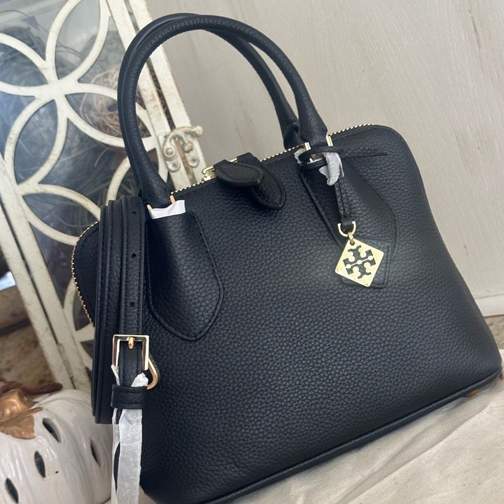 Tory Burch Tory Burch Mini Leather Swing Crossbody Bag ~NWT~ Black Size ONE SIZE - 1 Thumbnail
