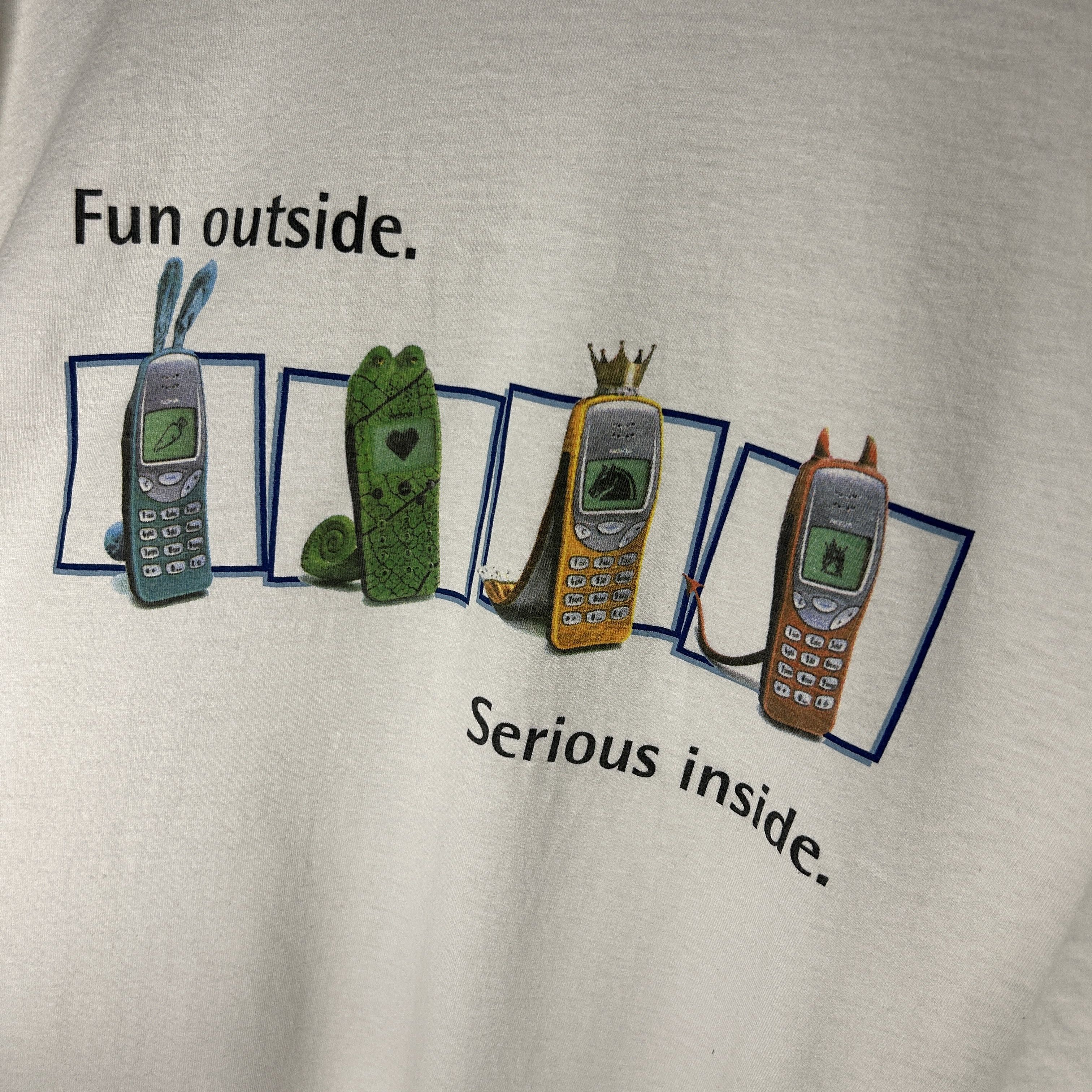 Vintage Vintage Nokia 90’s Promo T-shirt Size US XXL / EU 58 / 5 - 3 Thumbnail