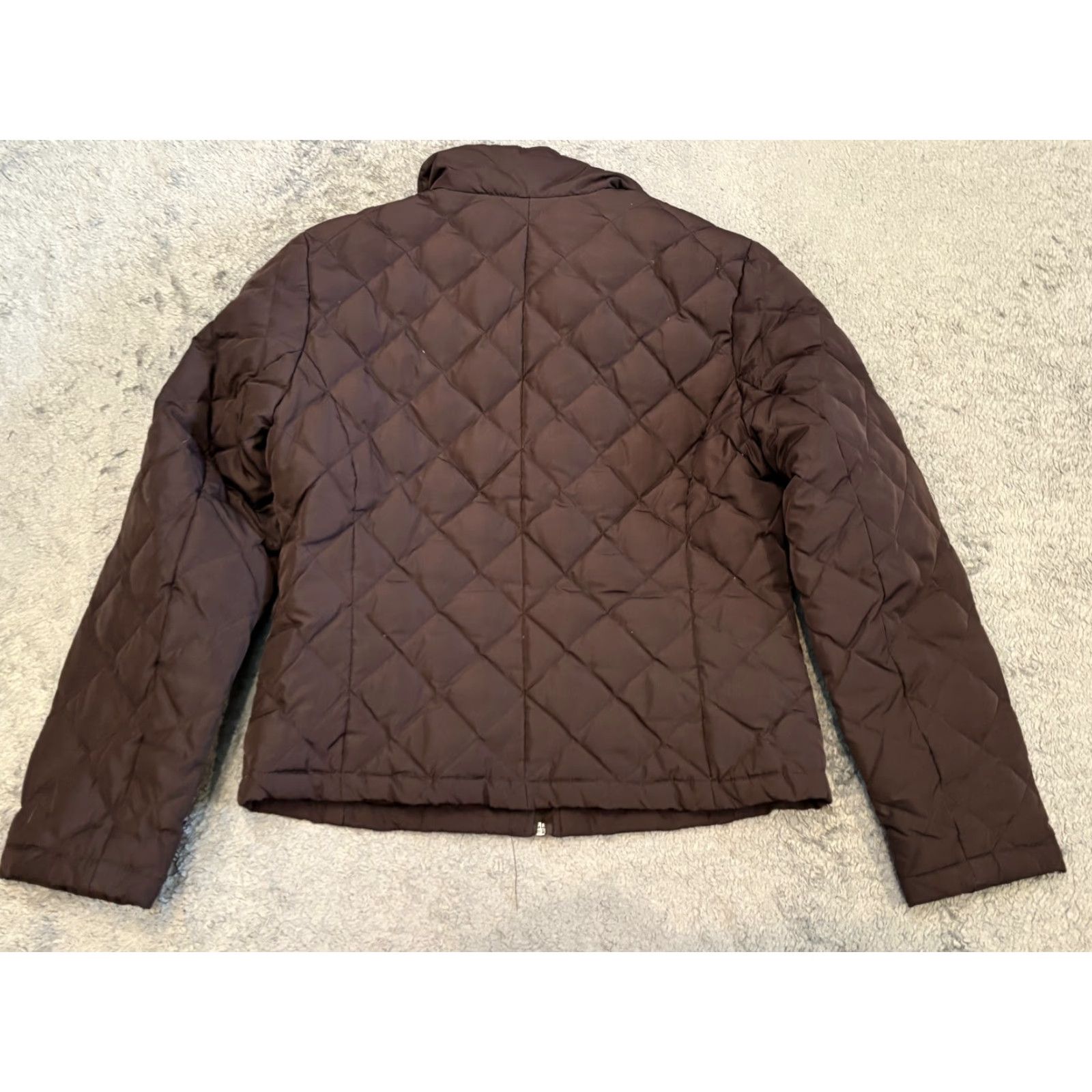 Kenneth Cole KENNETH COLE REACTION Puffer Jacket Womens Small Brown Quilted Polyester Zip Size S / US 4 / IT 40 - 5 Thumbnail
