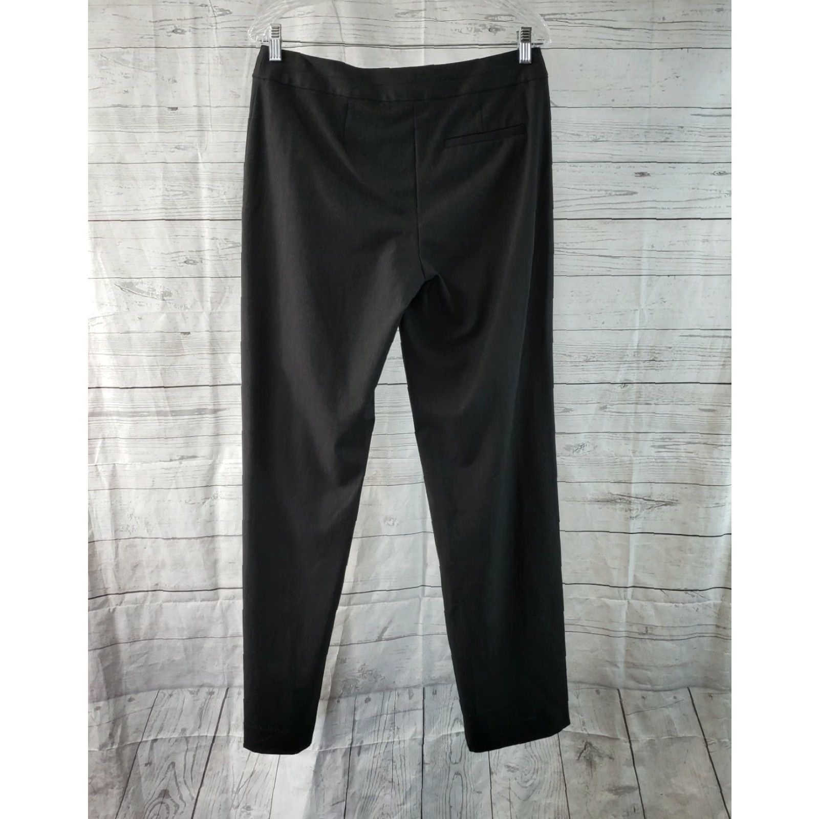 J. Jill J. Jill Womens Dress Pants Sz 6 Stretch Solid Gray Mid Rise Inseam 32in Polyester Blend Vintage: No Size 28" / US 6 / IT 42 - 3 Thumbnail