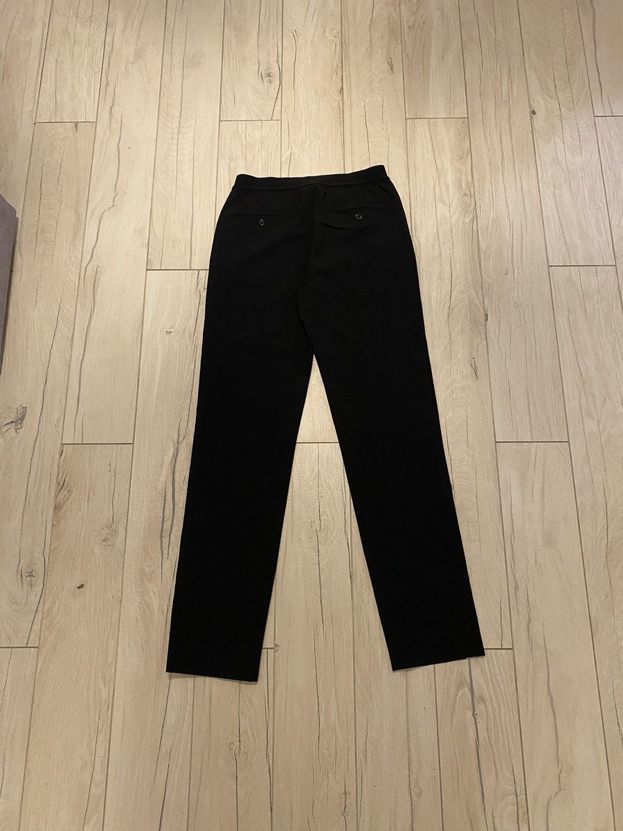 Helmut Lang Helmut Lang Reflective Stripes Black Wool Track Pants Size US 30 / EU 46 - 6 Thumbnail