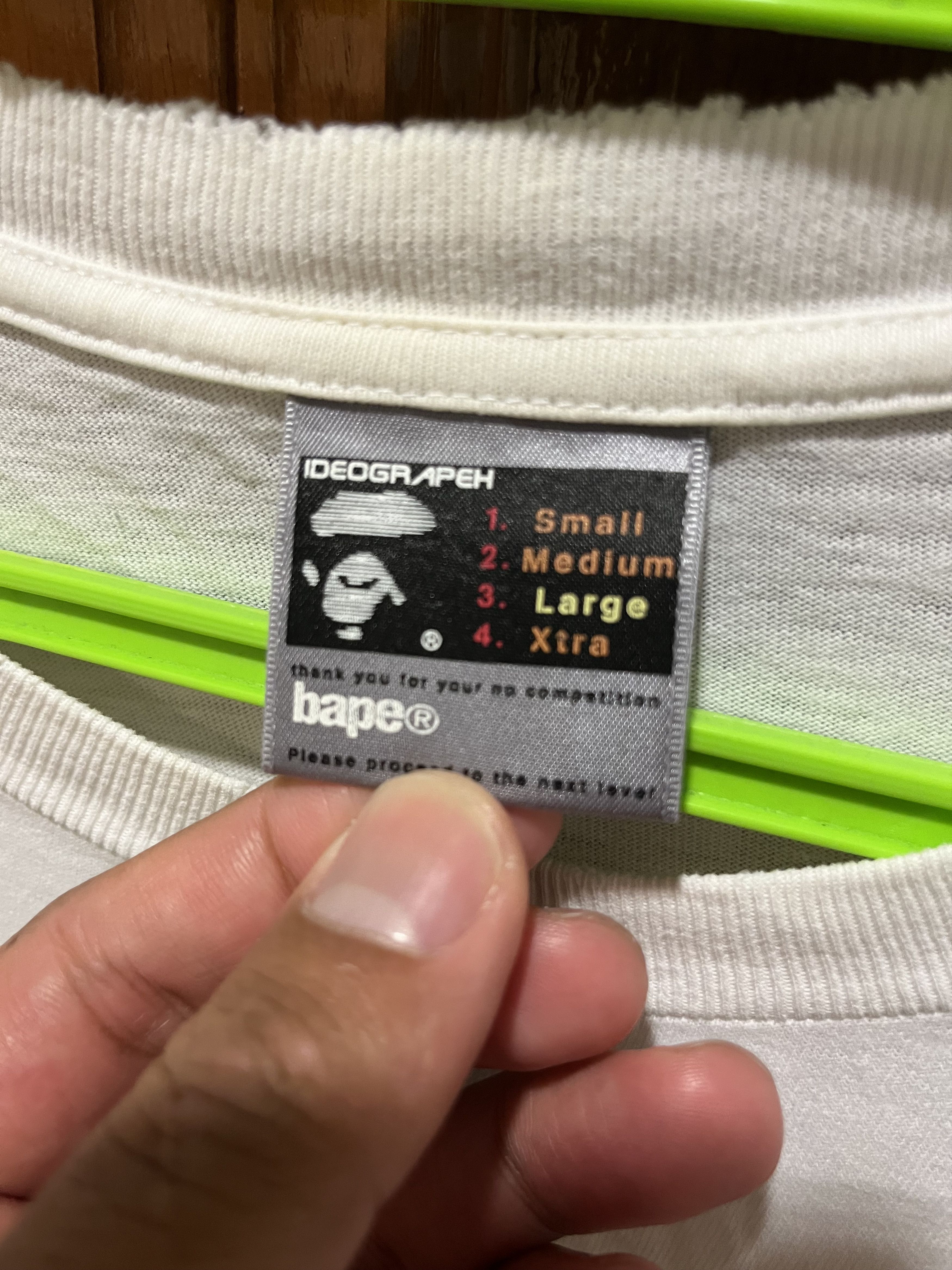 Bape Vintage 2000s A Bathing Ape Japanese Designer Fashion Size US L / EU 52-54 / 3 - 8 Thumbnail