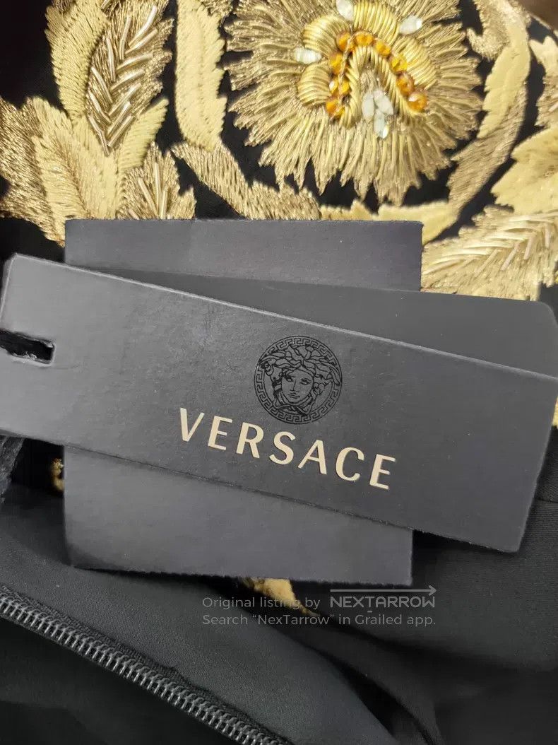 Versace Versace Sleeveless embroidered print midi skirt Size XS / US 0-2 / IT 36-38 - 4 Thumbnail