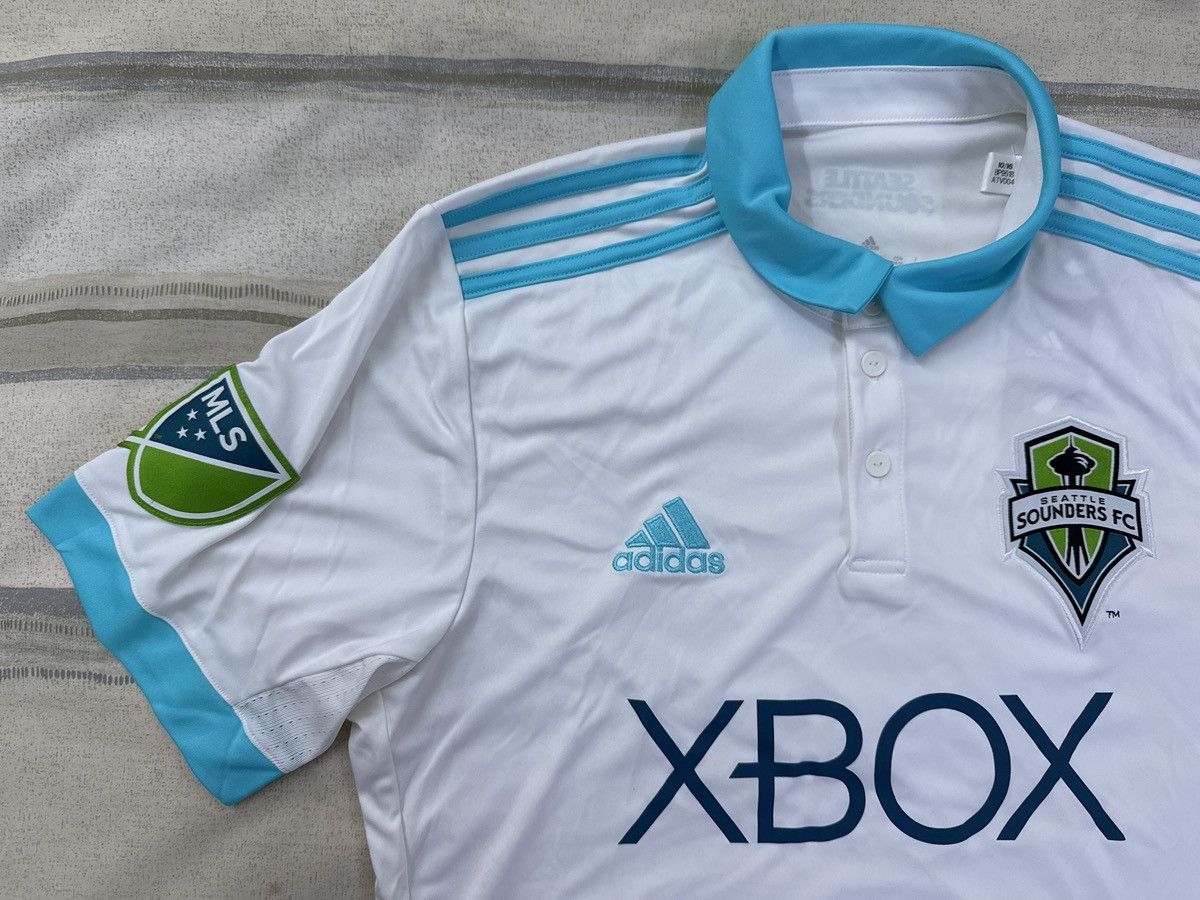 Adidas Adidas Seattle Sounders FC 2017/18 Away Jersey Medium BNWT Size US M / EU 48-50 / 2 - 6 Thumbnail