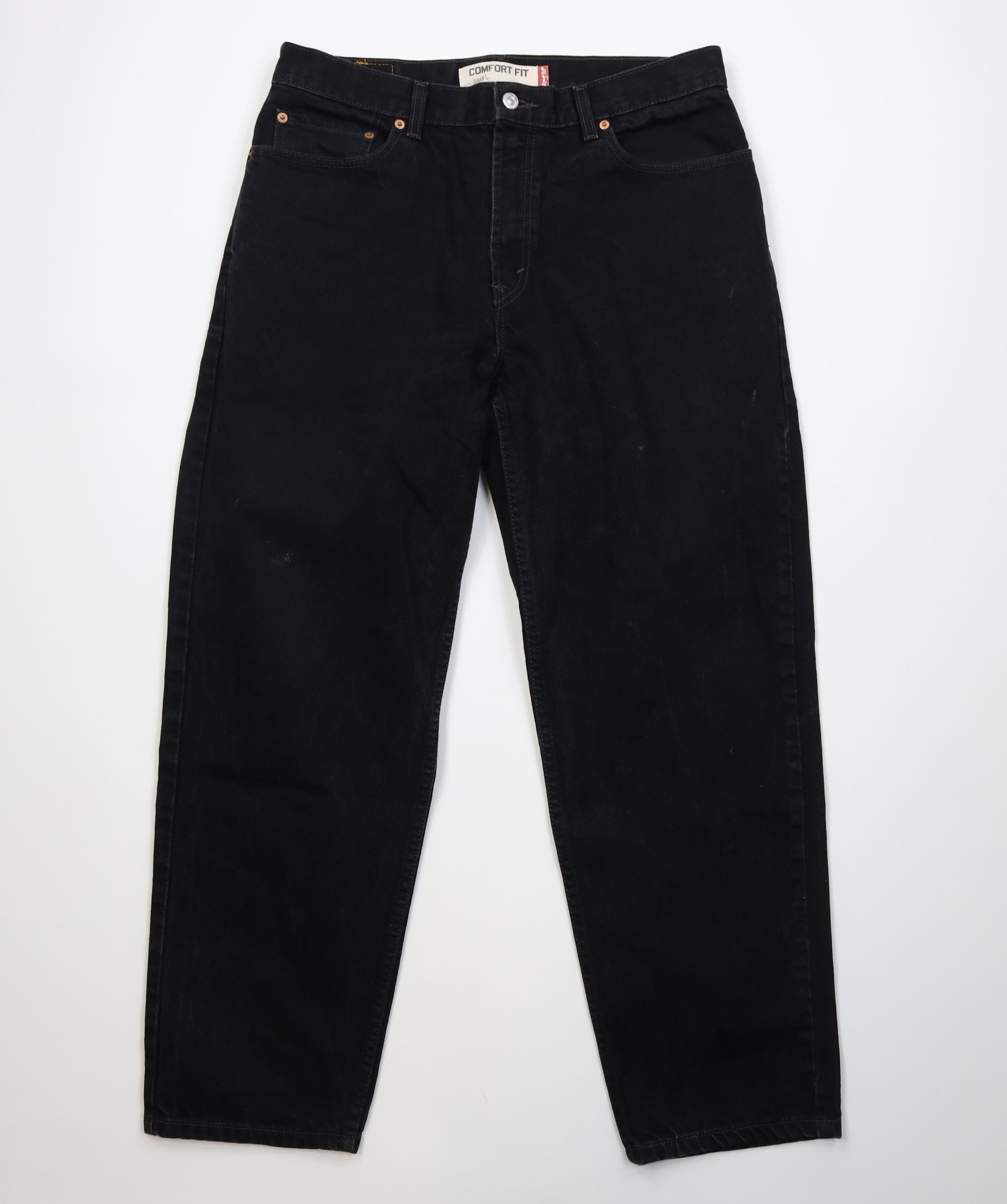 Levi's Vintage Y2K Levis 560 Comfort Relaxed Fit Denim Jeans Black Size US 34 / EU 50 - 1 Thumbnail