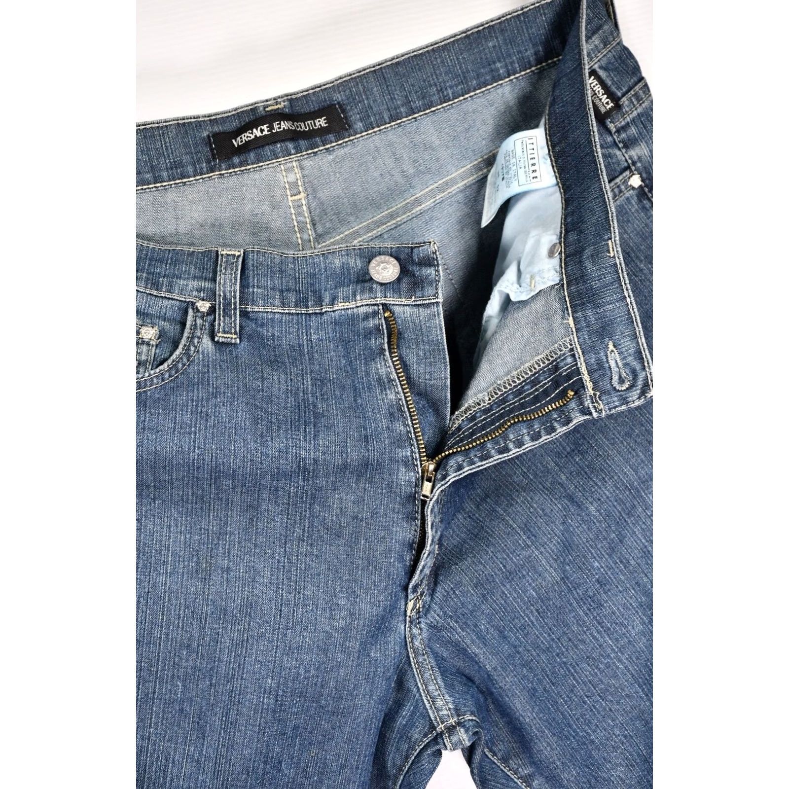 Versace Jeans Couture VERSACE JEANS COUTURE Jeans Men’s size 52 Denim Blue 97% Cotton 3% Other Straight Vintage No N/A N/A Size US 36 / EU 52 - 7 Thumbnail