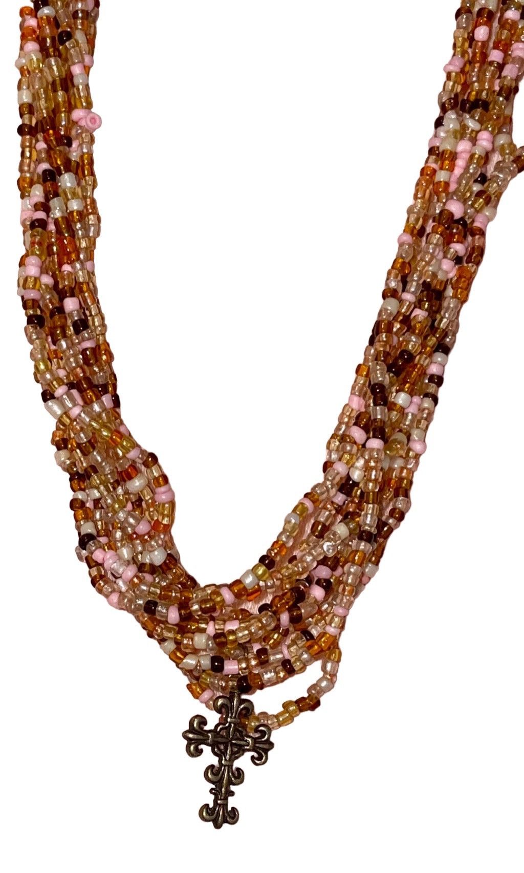 Vintage Sundance Vintage 10 Strand Seed Beaded Necklace Size ONE SIZE - 10 Thumbnail