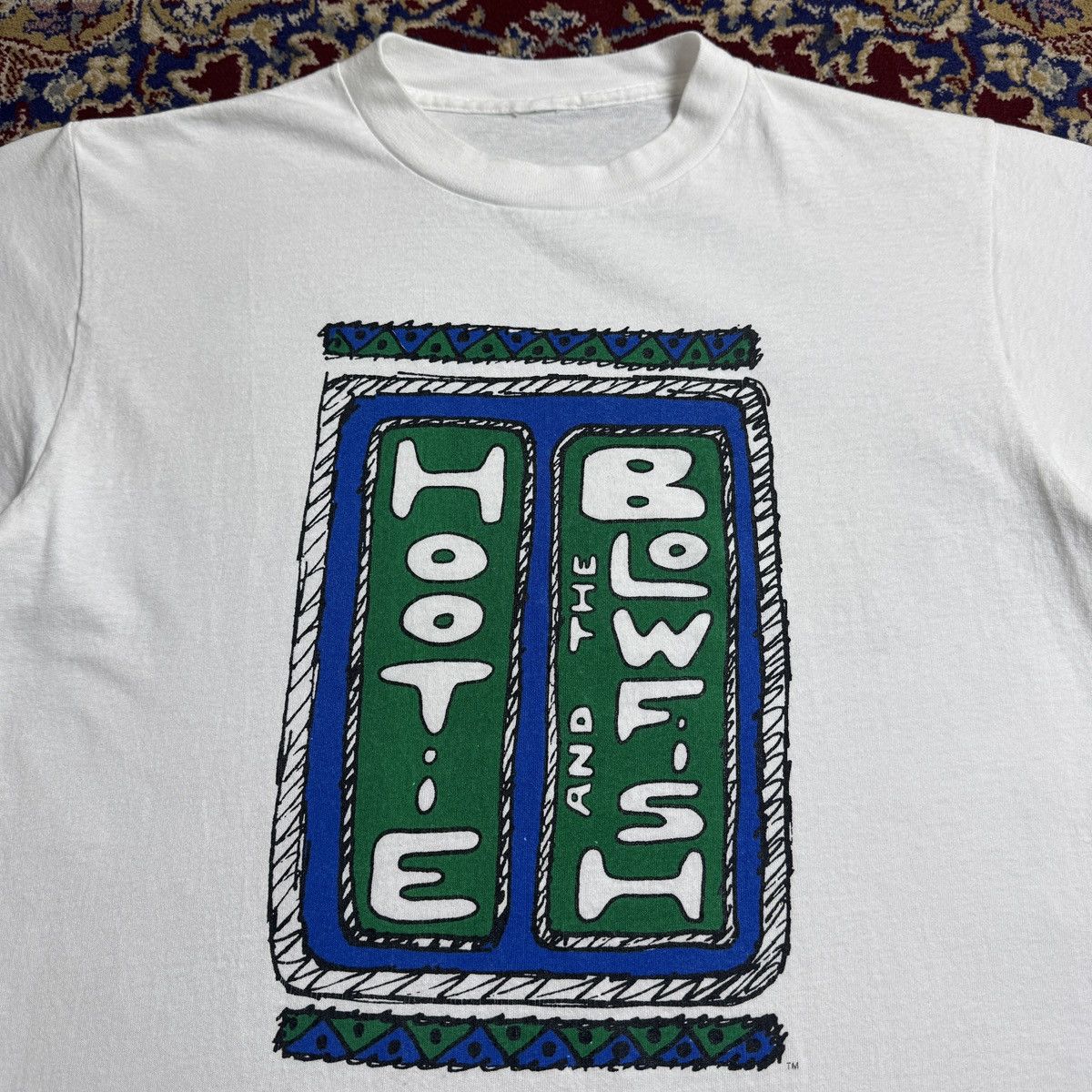 Band Tees 1994 Hootie & The Blowfish Drowning rock band promo tee 90s Size US M / EU 48-50 / 2 - 1 Thumbnail