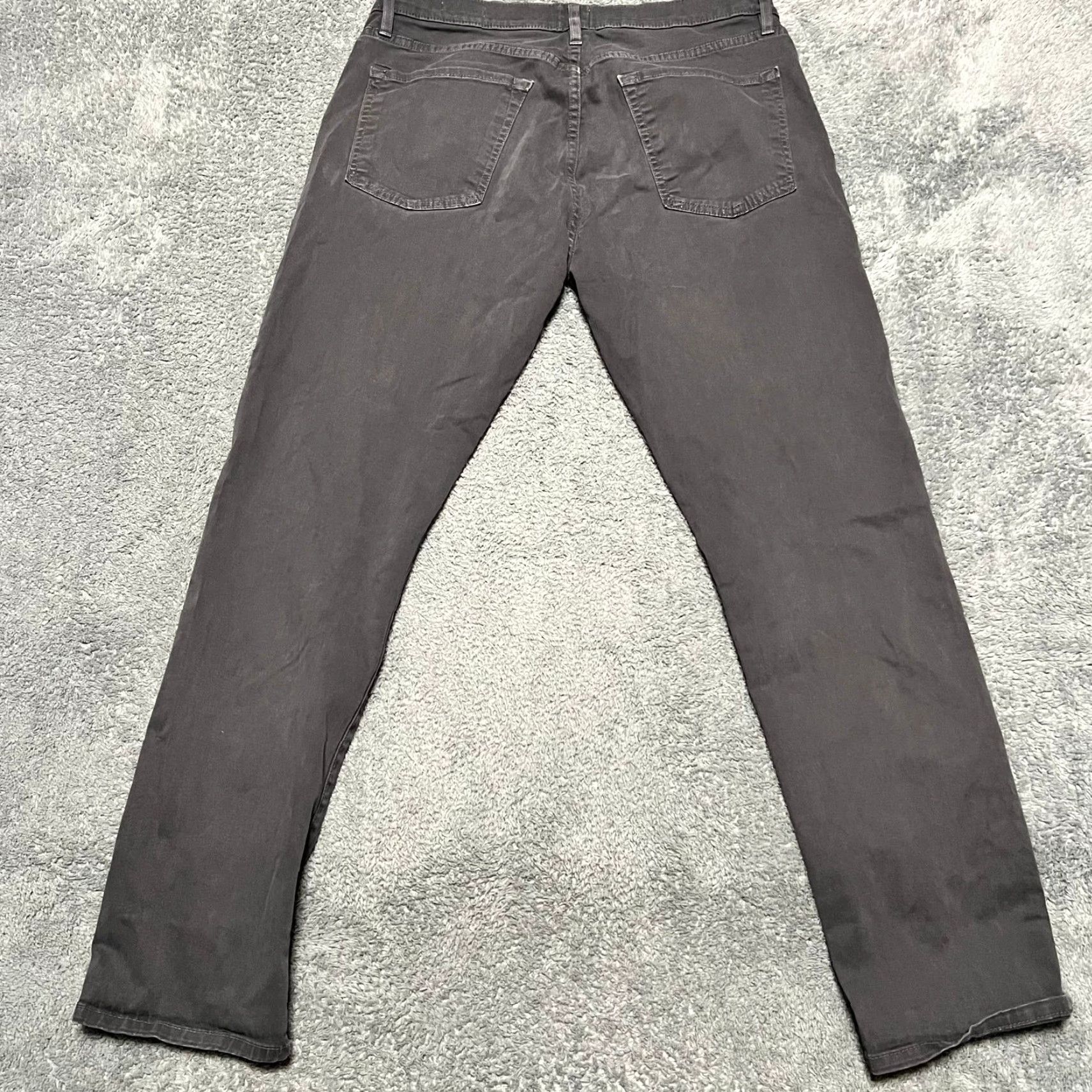 Flint And Tinder Flint And Tinder Pants Slim Fit Gray Men’s 33 Regular 34x29.5 Ankle Ink Gray Mens Size US 33 - 4 Thumbnail