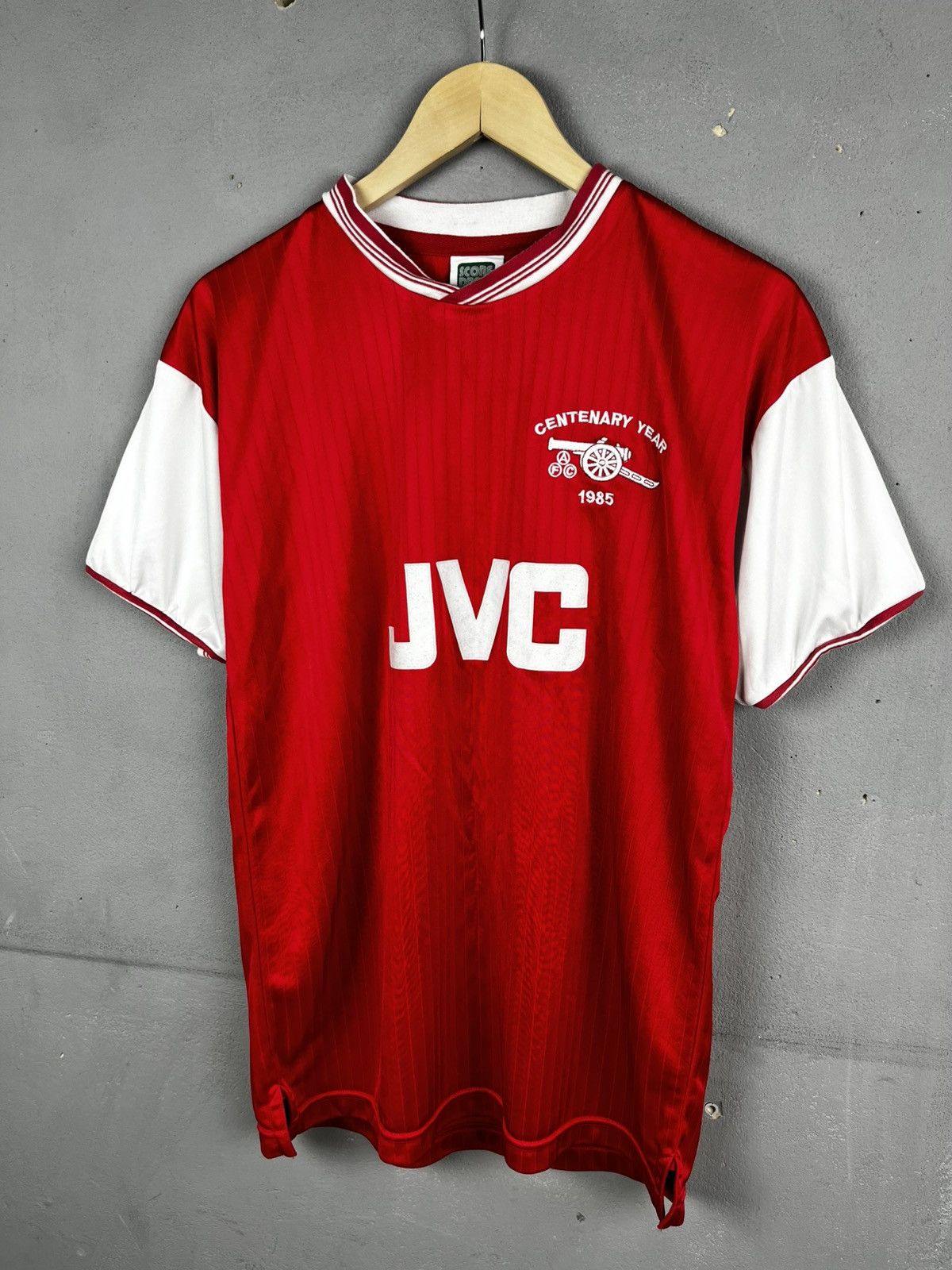 Vintage ARSENAL LONDON 80s HOME FOOTBALL SHIRT SOCCER JERSEY SCOR Size US M / EU 48-50 / 2 - 1 Thumbnail