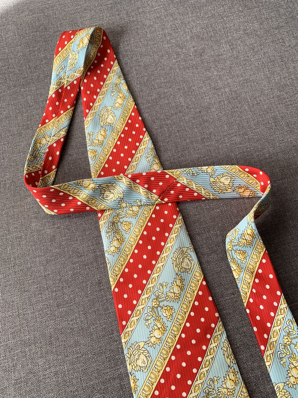 Versace Gianni Versace Medusa vintage baroco tie Size ONE SIZE - 4 Thumbnail