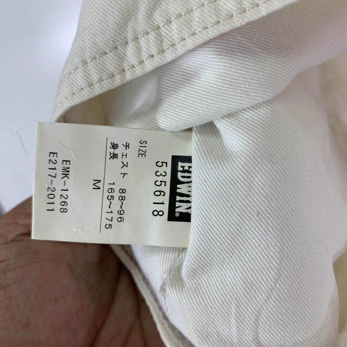 Edwin × Vintage VINTAGE EDWIN OVER WORKS FACTORY VEST JACKET Size US M / EU 48-50 / 2 - 9 Thumbnail