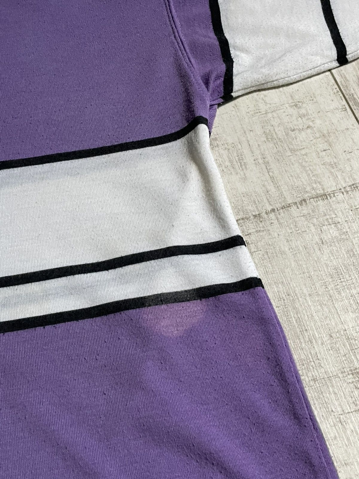 Givenchy Vintage 90’s Givenchy Sport Polos T-Shirt White/Purple RARE Size US L / EU 52-54 / 3 - 8 Thumbnail