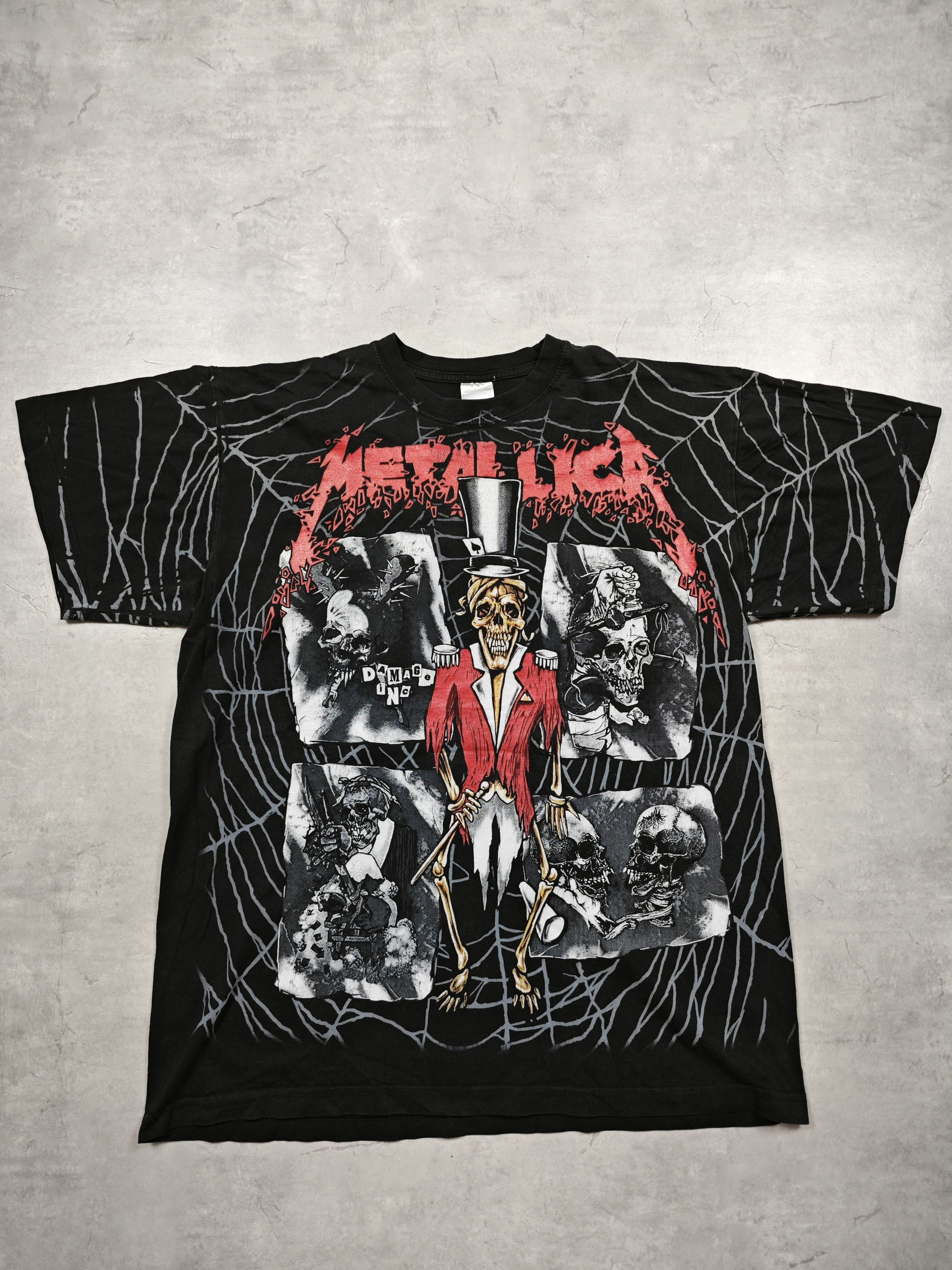 Vintage Metalica Vintage T Shirt Size US XL / EU 56 / 4 - 1 Thumbnail