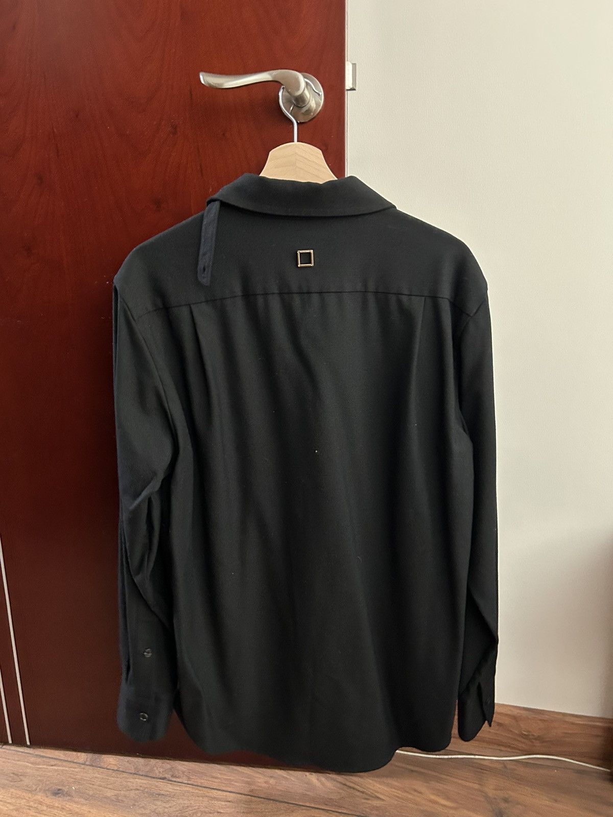 Wooyoungmi Wooyoungmi layered collar wool blending shirt Size US M / EU 48-50 / 2 - 2 Thumbnail