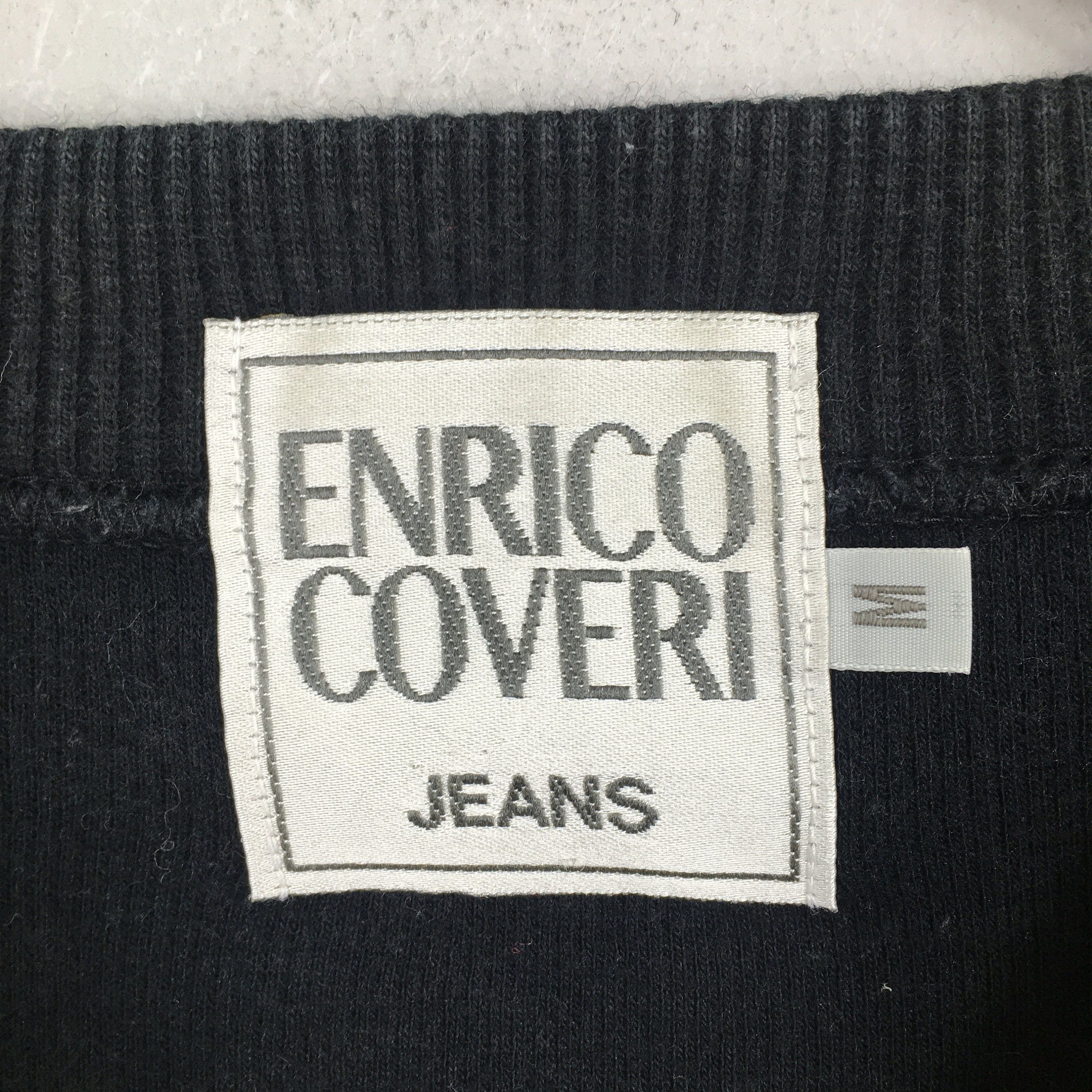 Designer × Enrico Coveri Vintage Enrico Coveri Bandiera Sweatshirt Medium Size US M / EU 48-50 / 2 - 4 Thumbnail
