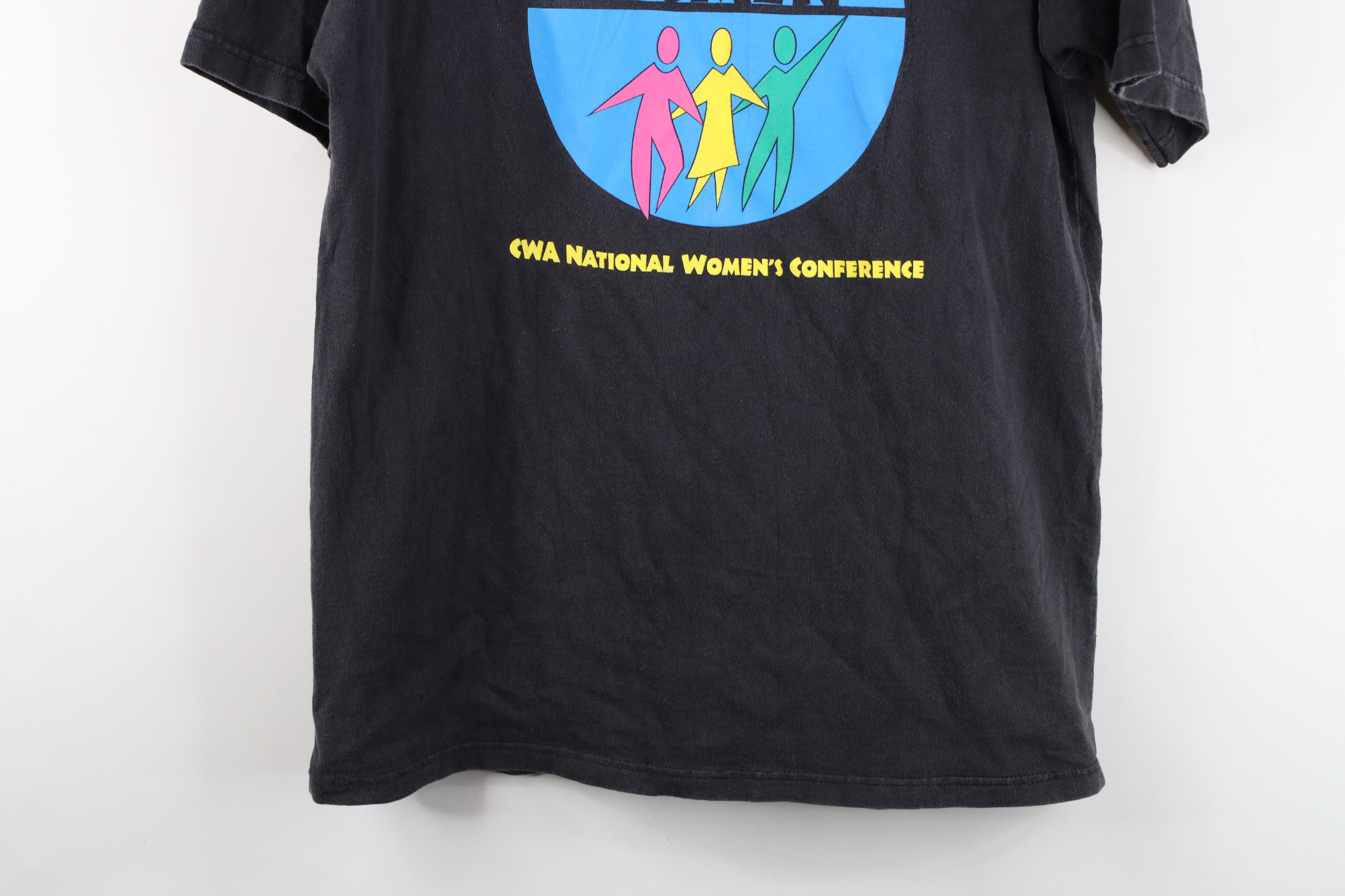 Vintage Vintage 90s Union Made Union Women CWA Conference T-Shirt Size L / US 10 / IT 46 - 3 Thumbnail