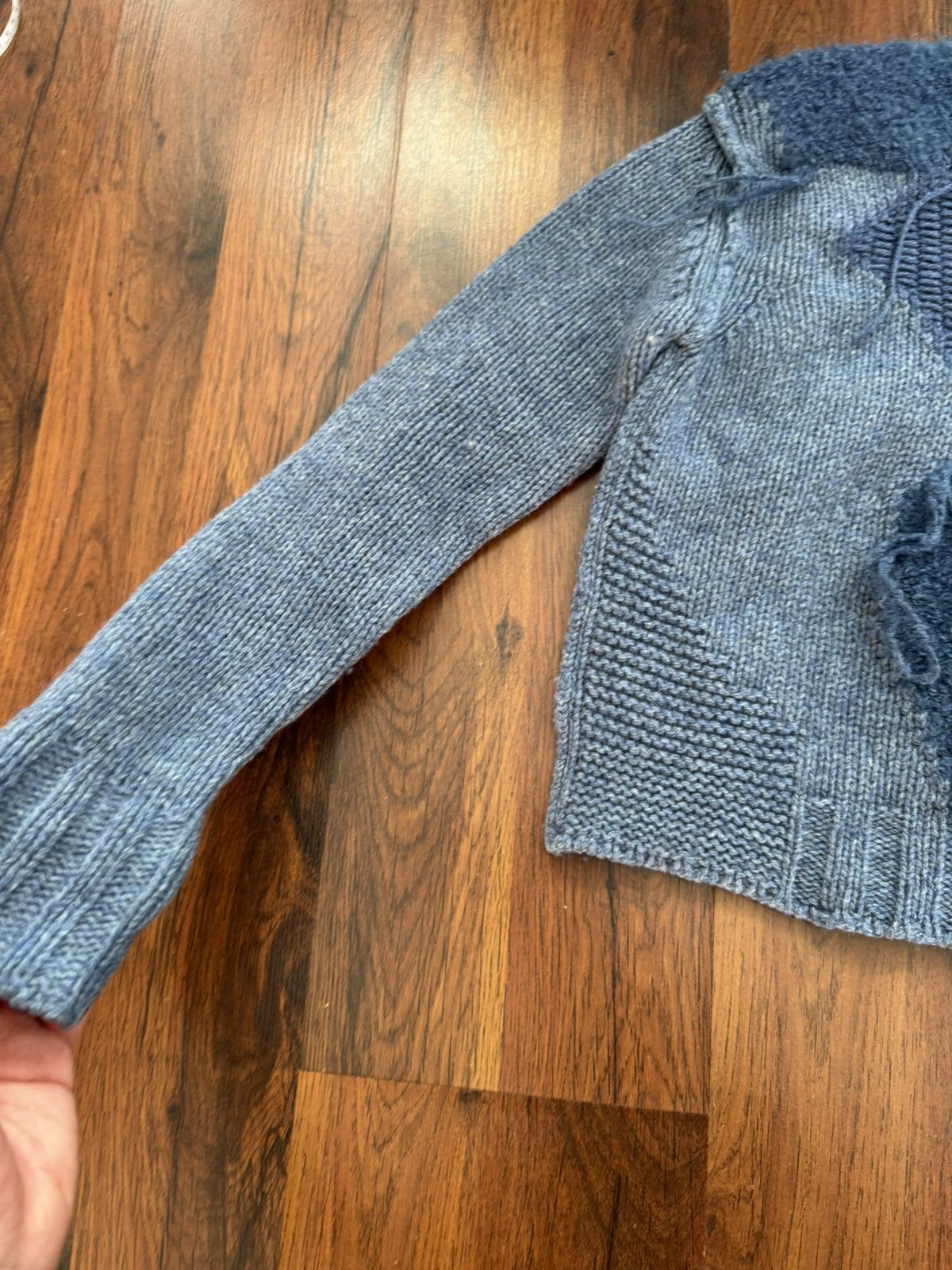 Acne Studios RARE GRAIL acne studios patchwork Ovira Asymetrical Knit XS Size US XS / EU 42 / 0 - 4 Thumbnail