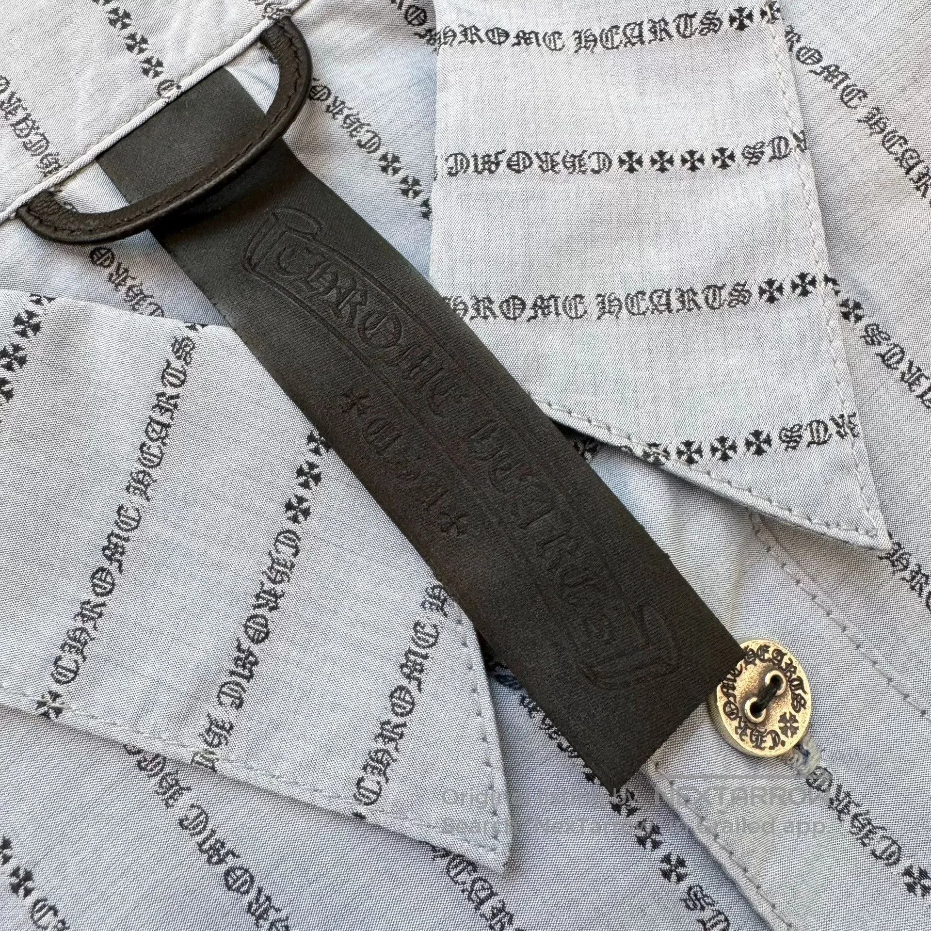 Chrome Hearts chrome hearts light blue button. Size US M / EU 48-50 / 2 - 3 Thumbnail