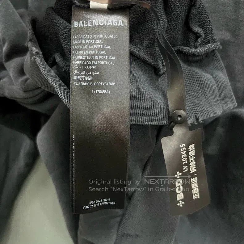 Balenciaga Balenciaga Perforated Metal Crewneck Sweatshirt. Size US S / EU 44-46 / 1 - 4 Thumbnail