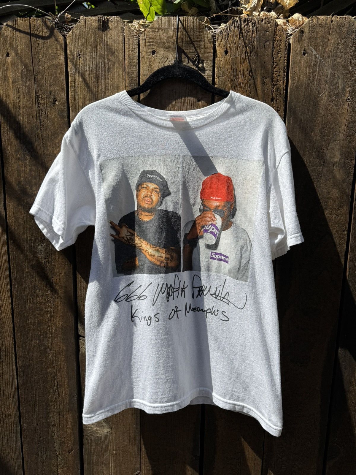Supreme Supreme Three Six 6 Mafia Tee Size US S / EU 44-46 / 1 - 1 Thumbnail