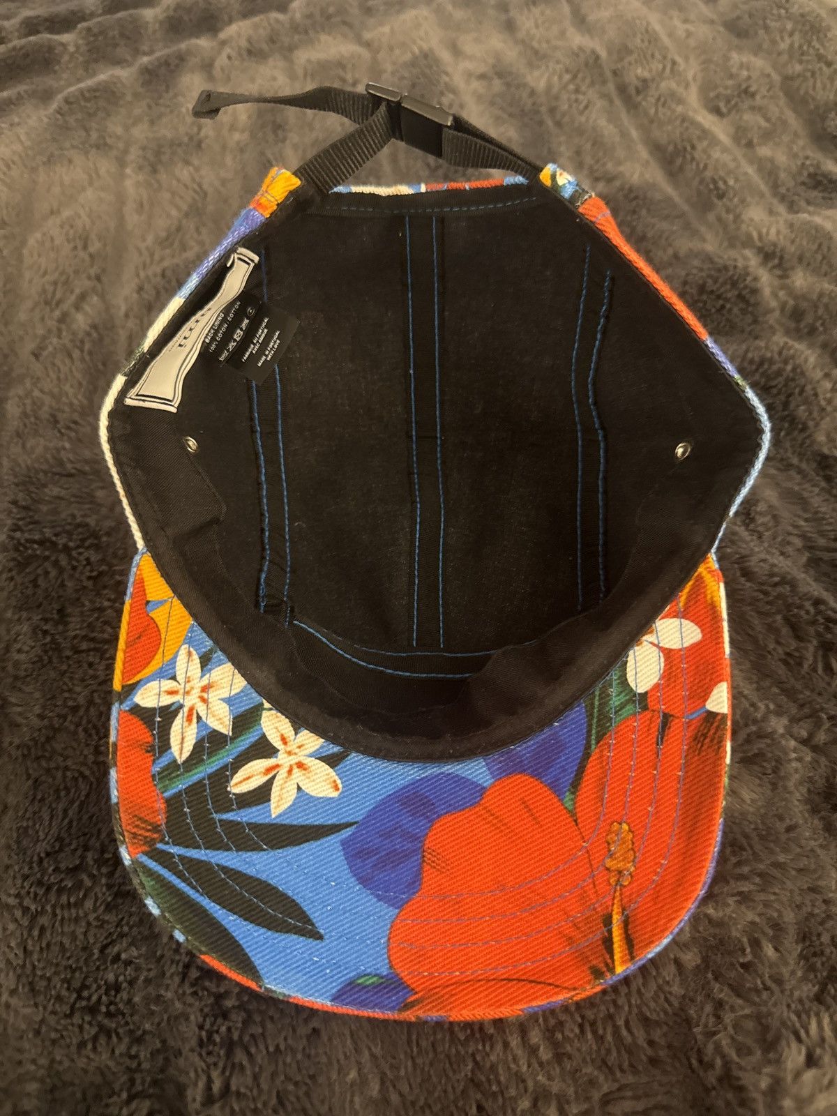 AMI AMI Floral Print Hat Size ONE SIZE - 3 Thumbnail