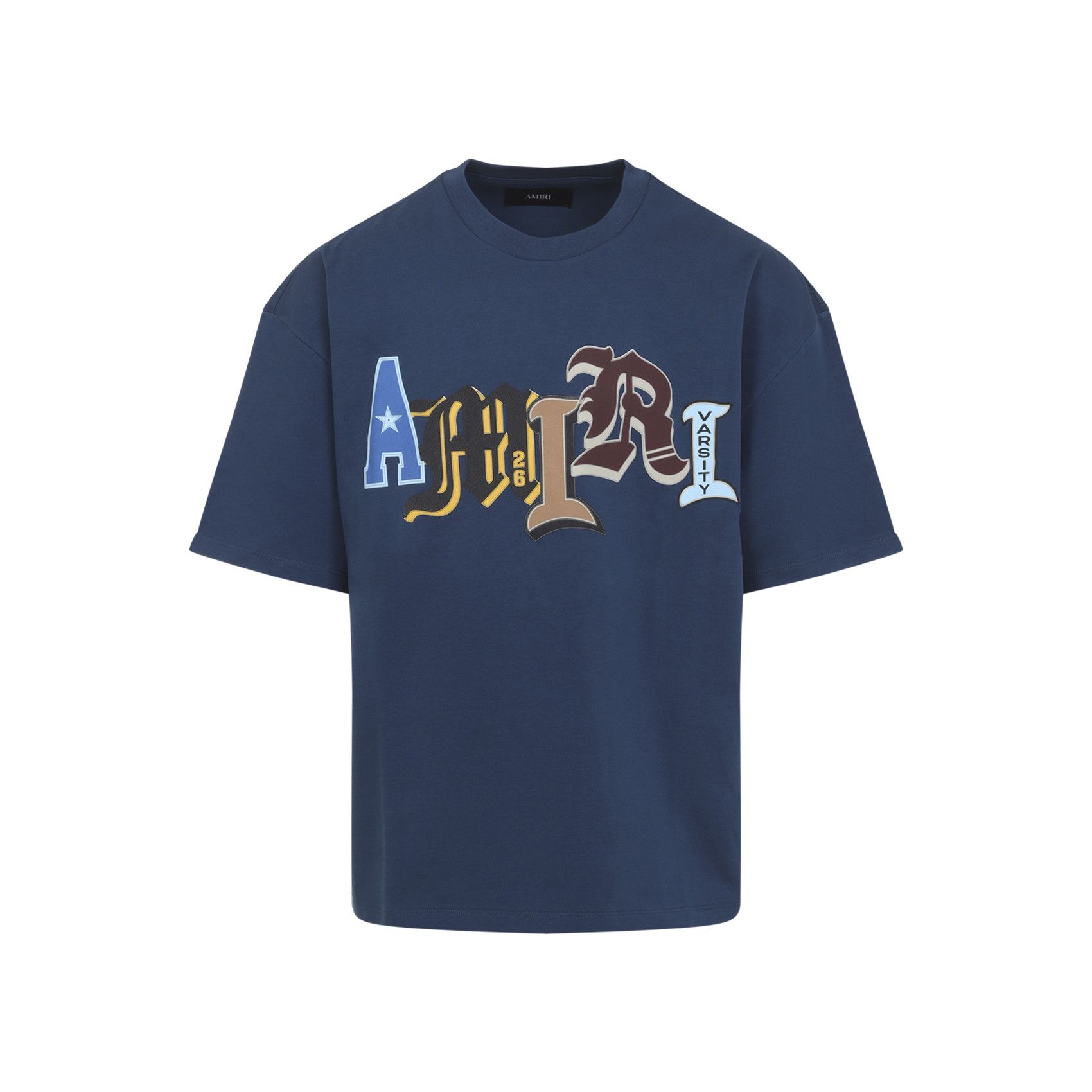 Amiri Amiri Varsity Patch Oversized Tee Size US M / EU 48-50 / 2 - 1 Thumbnail