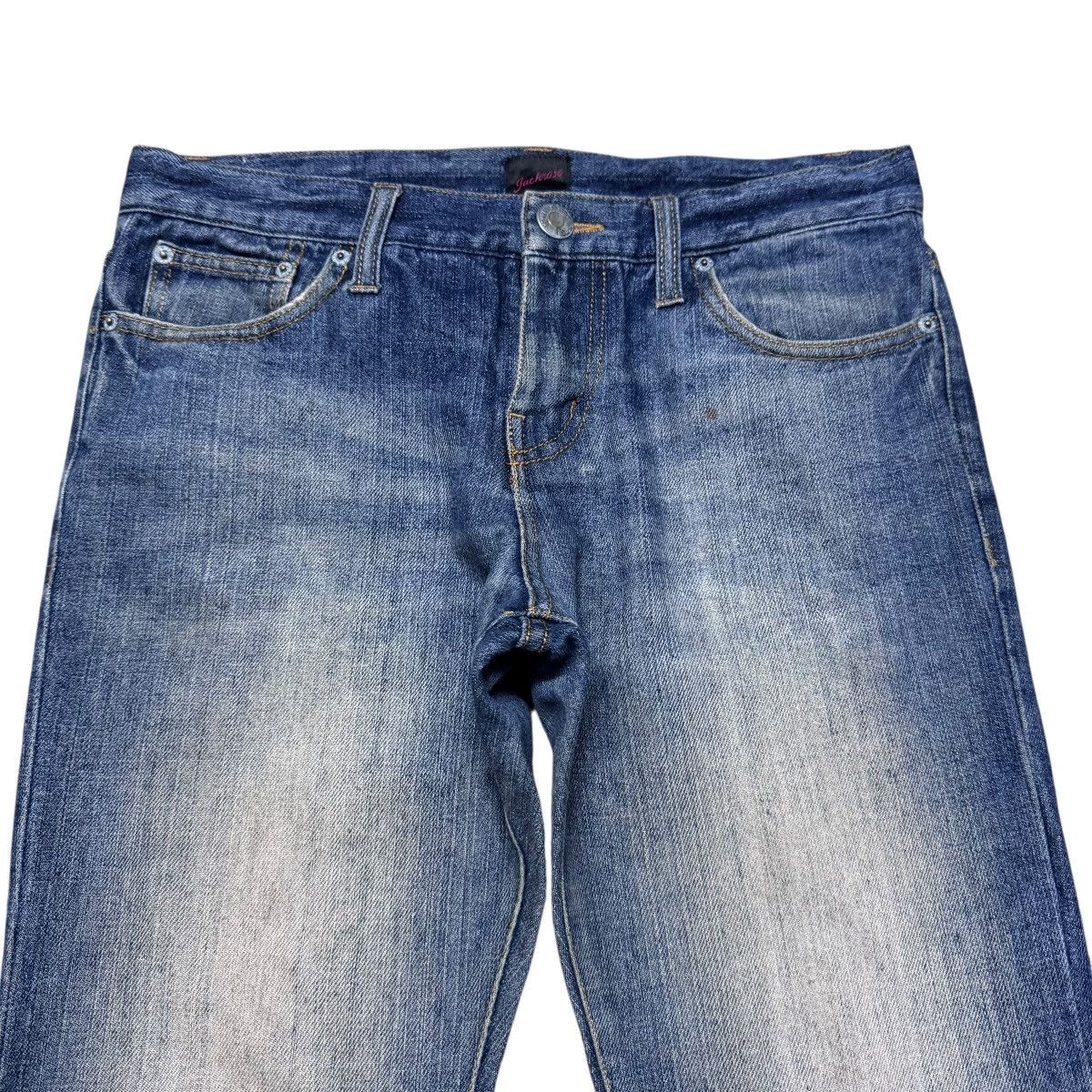 JACKROSE Jackrose Distressed Denim Flare Jeans Size US 30 / EU 46 - 3 Thumbnail