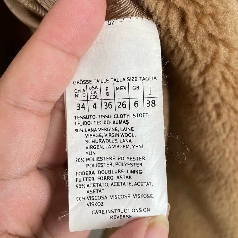 Max Mara Max Mara Short teddy bear coat Size M / US 6-8 / IT 42-44 - 4 Thumbnail