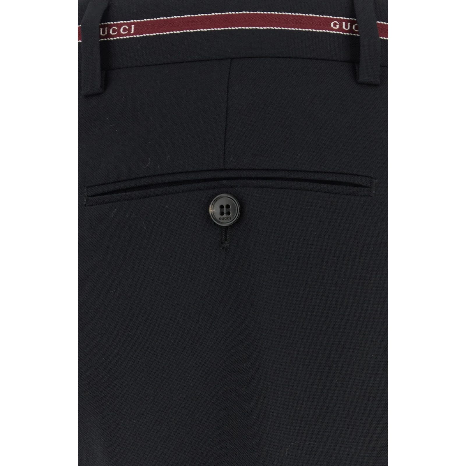 Gucci GUCCI Midnight Blue Wool Pants New & Authentic (Men's size:U Size US 36 / EU 52 - 3 Thumbnail