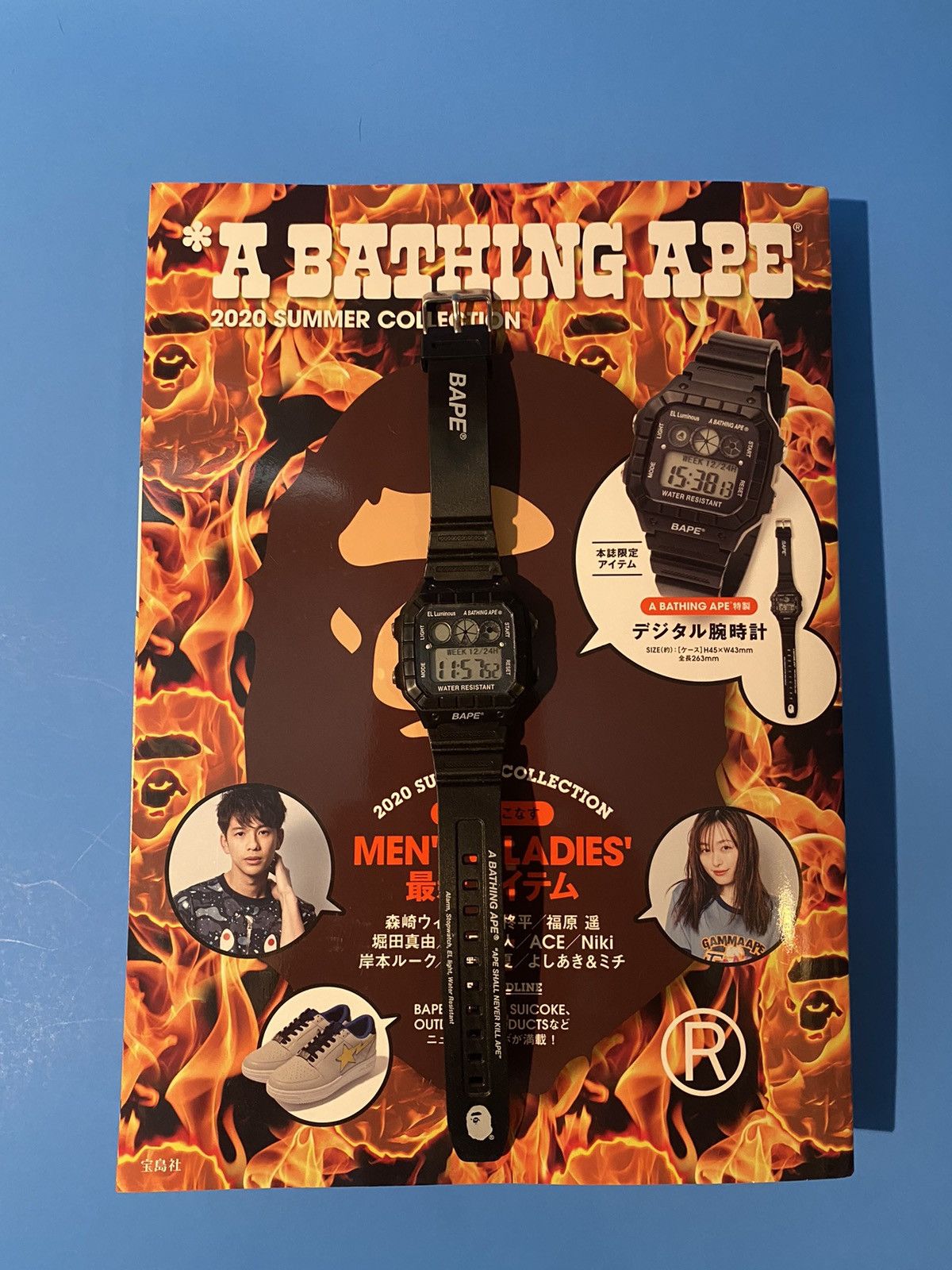 Bape A Bathing Ape Bape WATCH Summer 2020 w lookbook e Mook Grailed