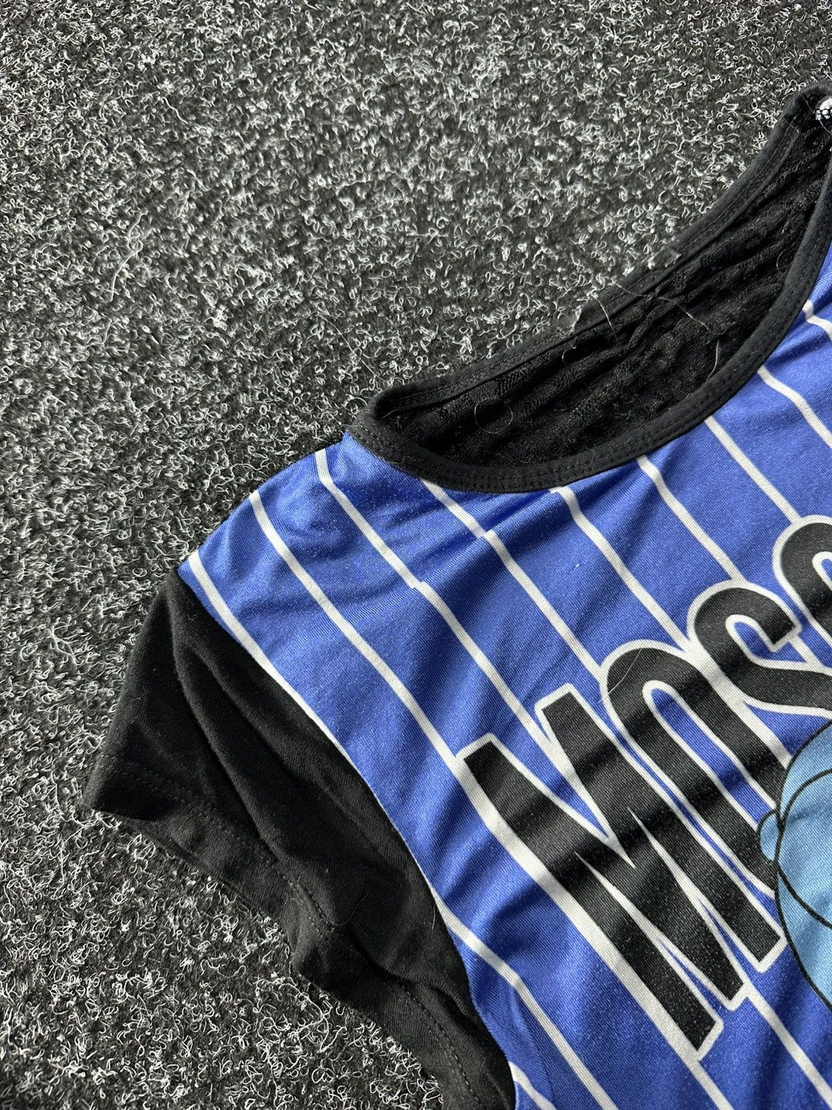 Moschino × Vintage VINTAGE 🔥Moschino BIG LOGO BLUE RARE 90s t-shirt Size S / US 4 / IT 40 - 6 Thumbnail