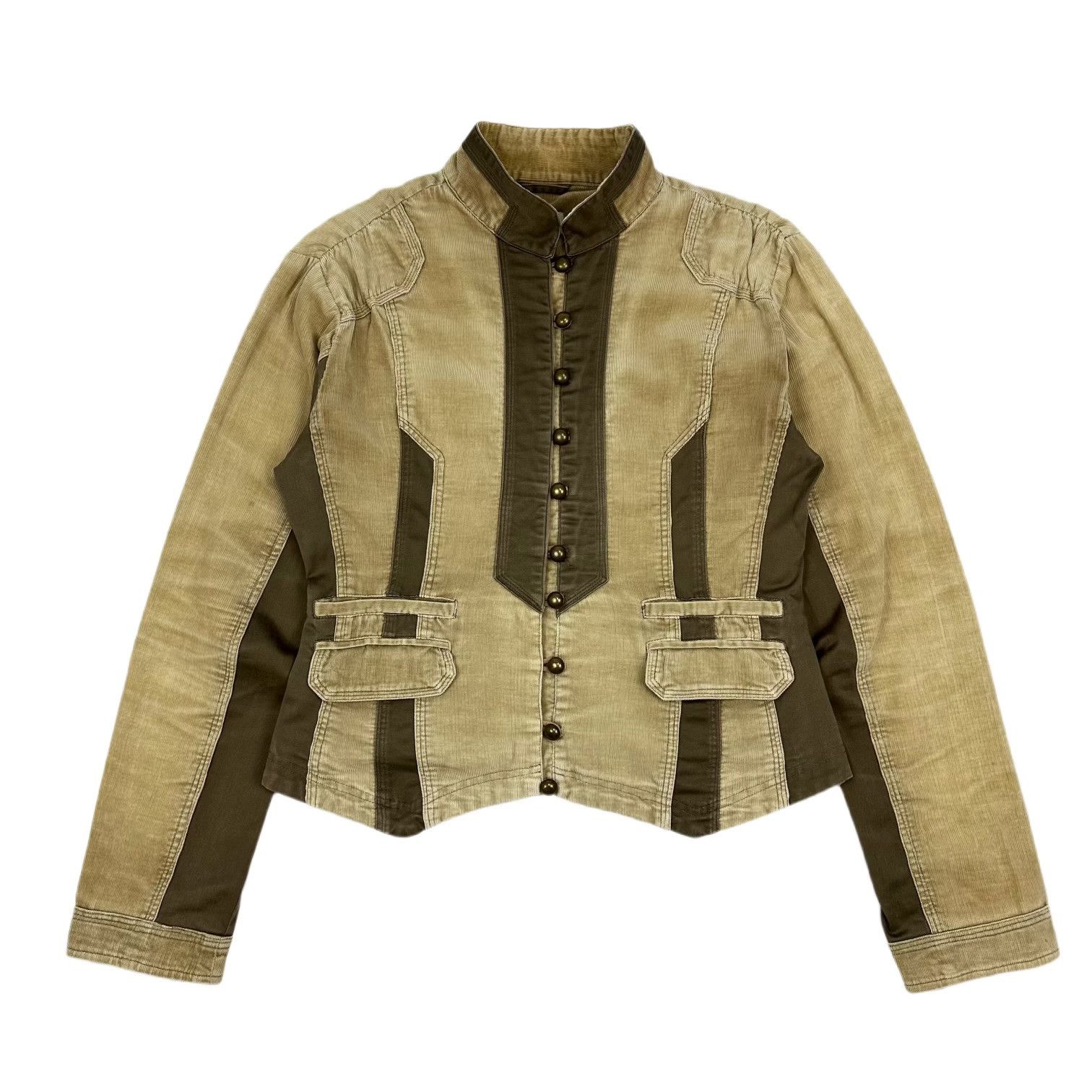 archive jacket multi button 00s archive multiple buttons p coat