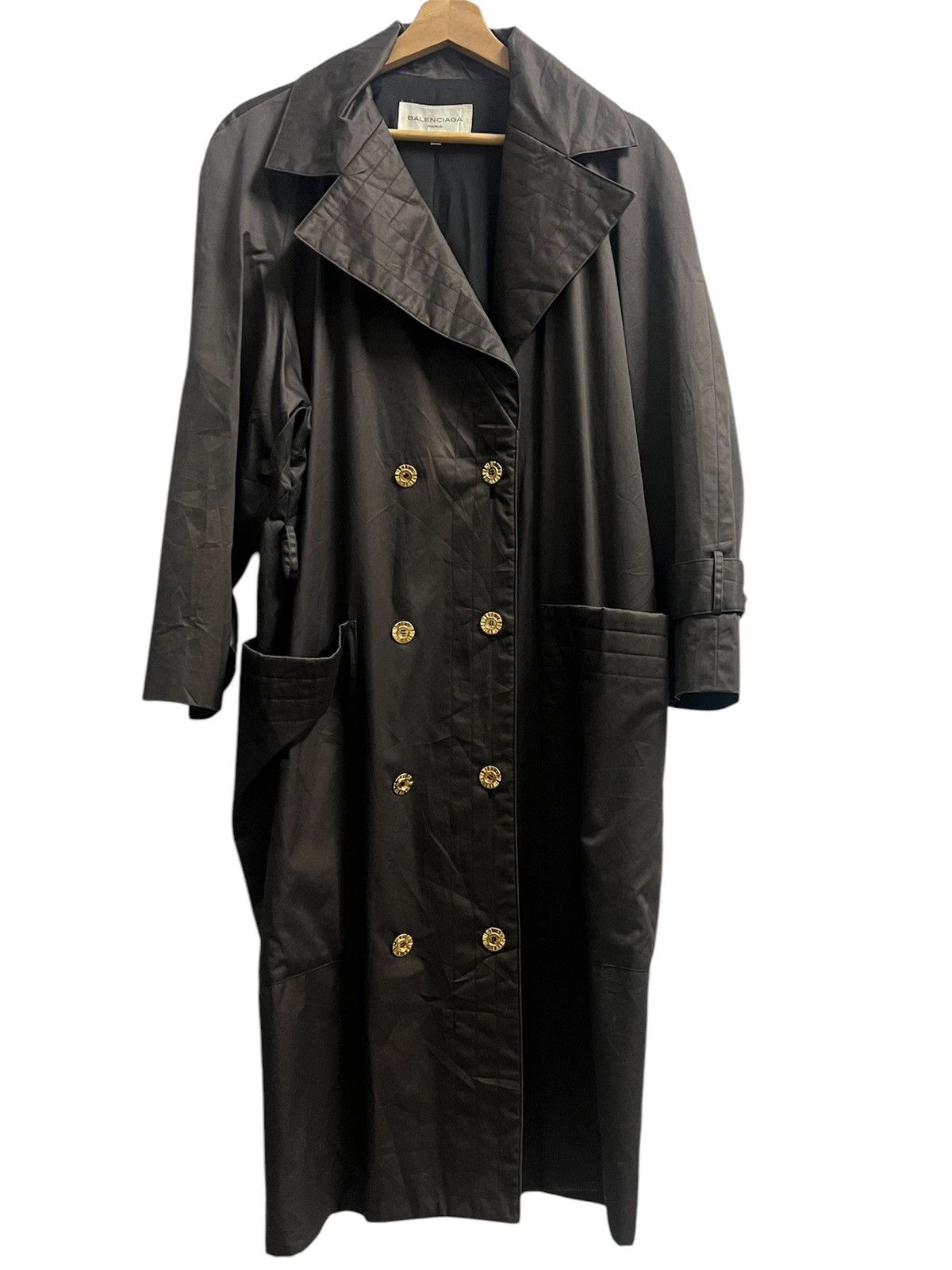 Balenciaga Balenciaga TRENCH COAT HOMME VINTAGE Size US L / EU 52-54 / 3 - 1 Thumbnail