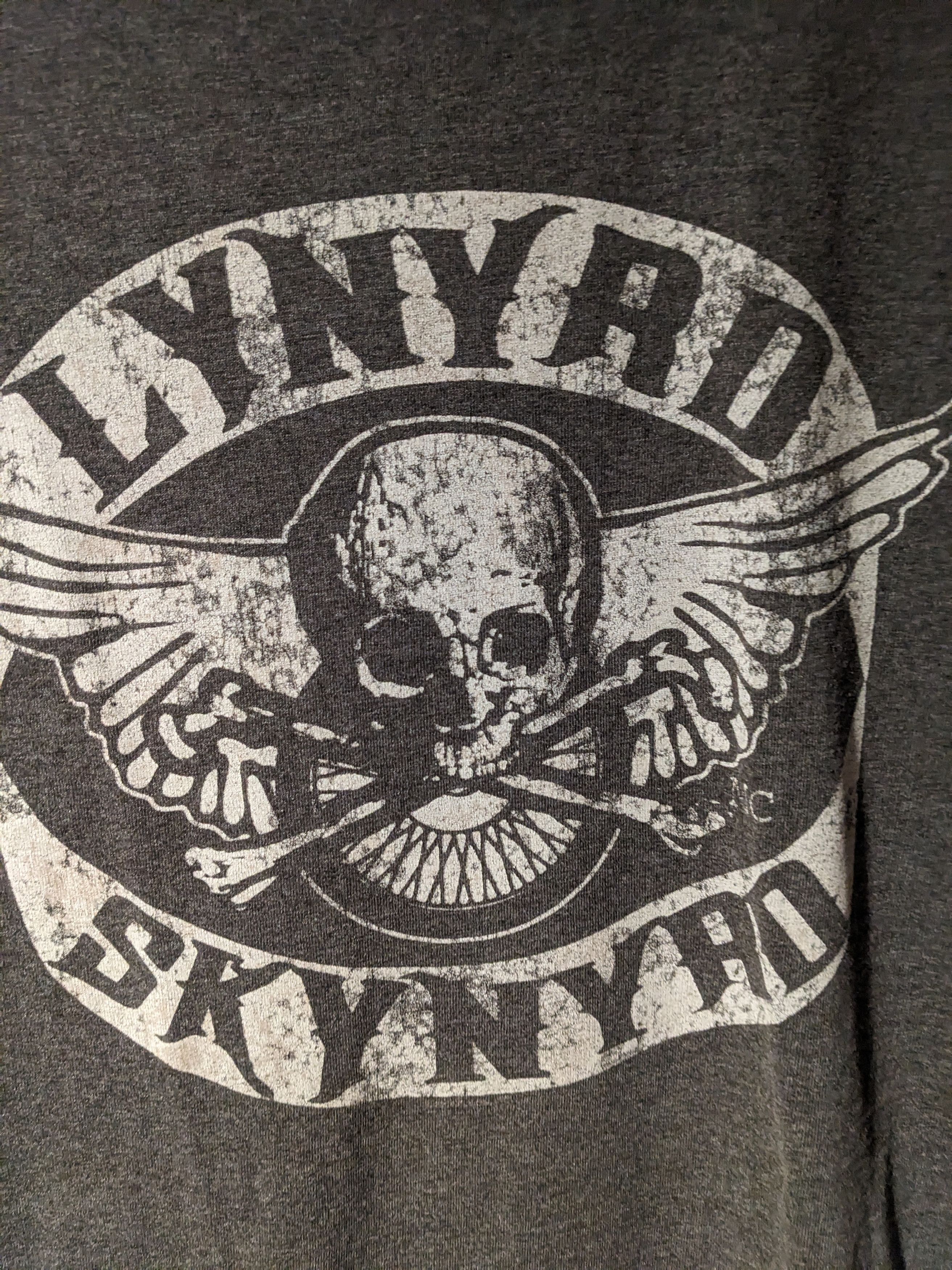 Band Tees × Vintage Vintage Y2K Lynard Skynard Band Music Tour Logo T-Shirt Size US M / EU 48-50 / 2 - 2 Thumbnail
