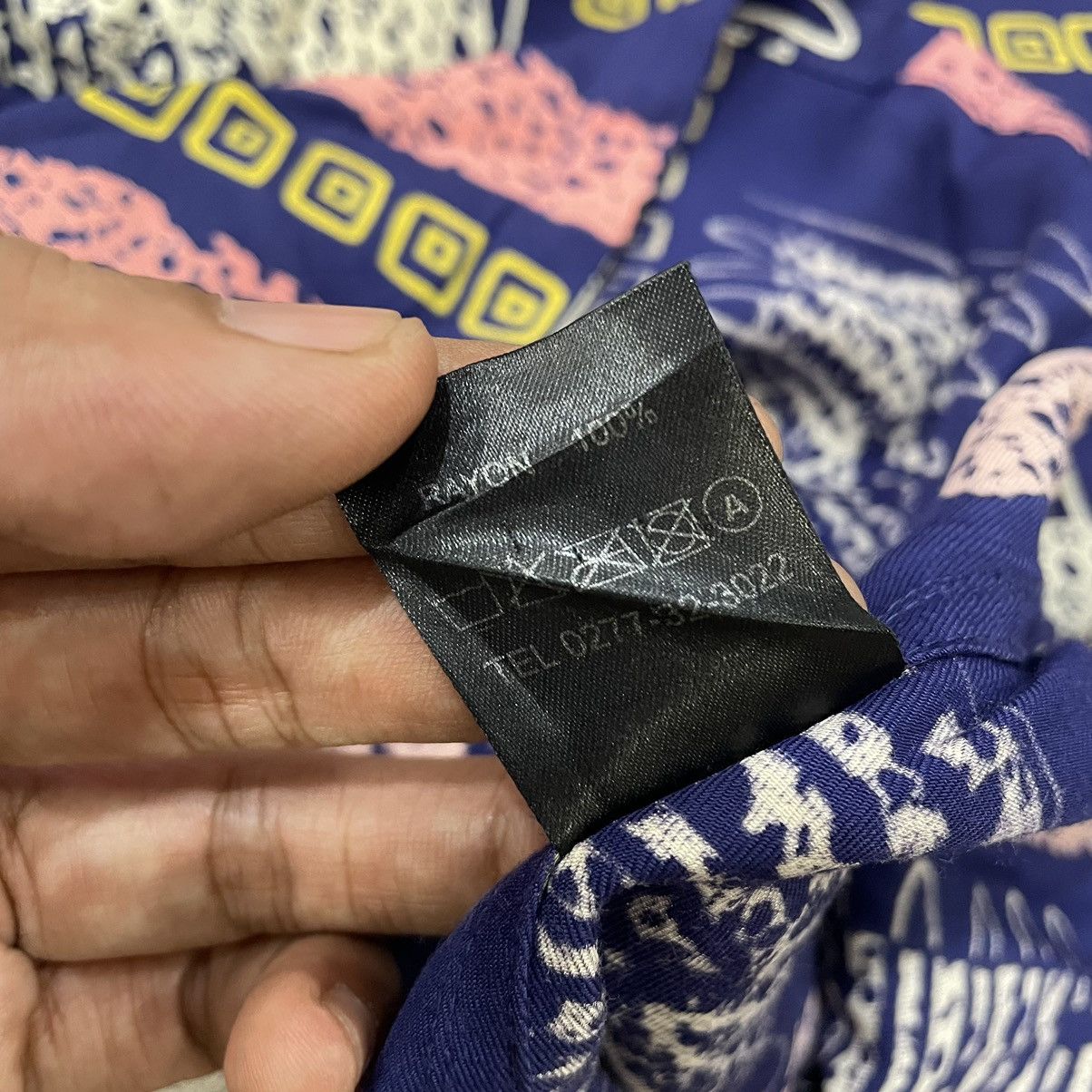 Japanese Brand × Vintage Rayon Shirts The Groovin High Size US L / EU 52-54 / 3 - 7 Thumbnail