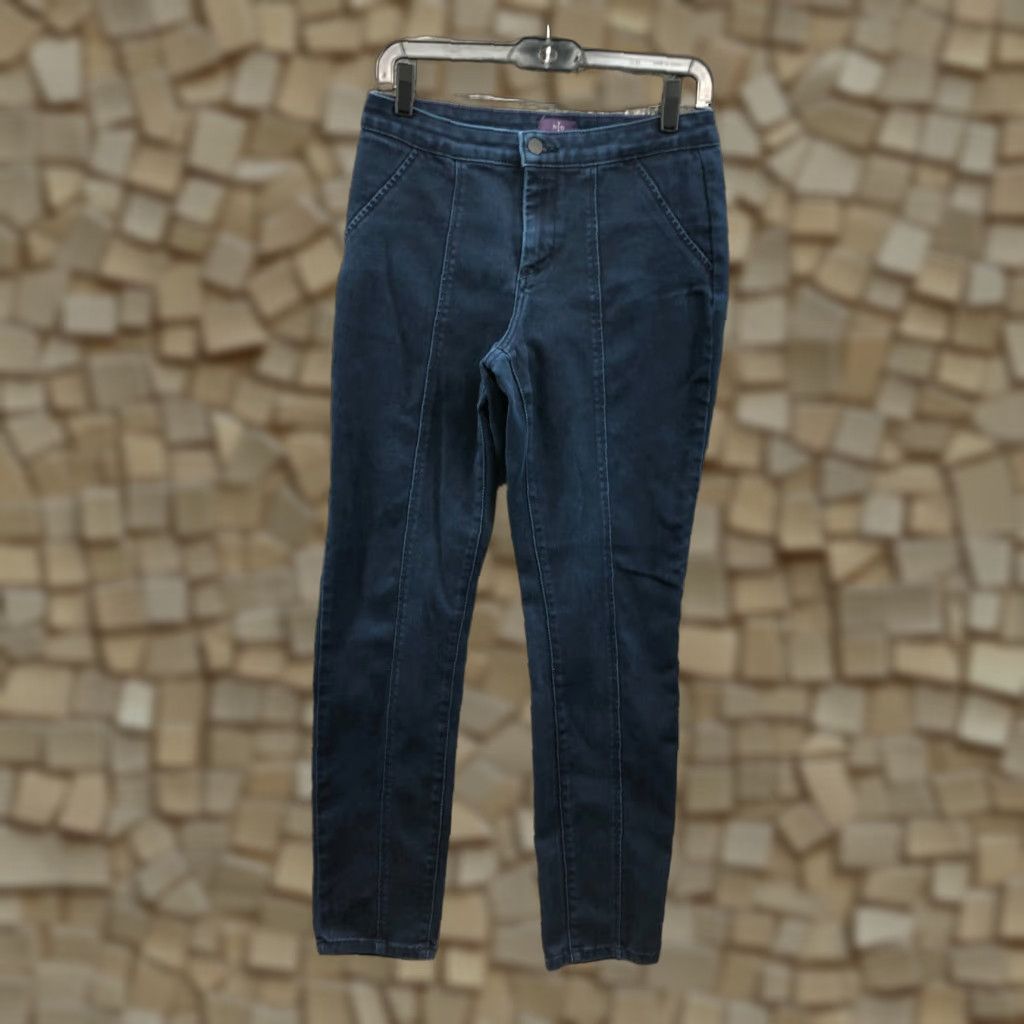 NYDJ NYDJ Jeans Legging Denim NYDJ Tummy Tuck 4 Womens Dark Blue Wash Jeans Jegging Classic Modern 5-Pocket Comfort Pocket Womens Size 27" / US 4 / IT 40 - 1 Thumbnail