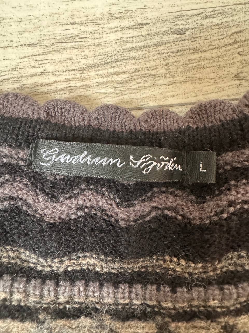 Gudrun Sjoden Gudrun Sjoden Knit Floral Pattern Wool Vest Size L Size L / US 10 / IT 46 - 2 Thumbnail