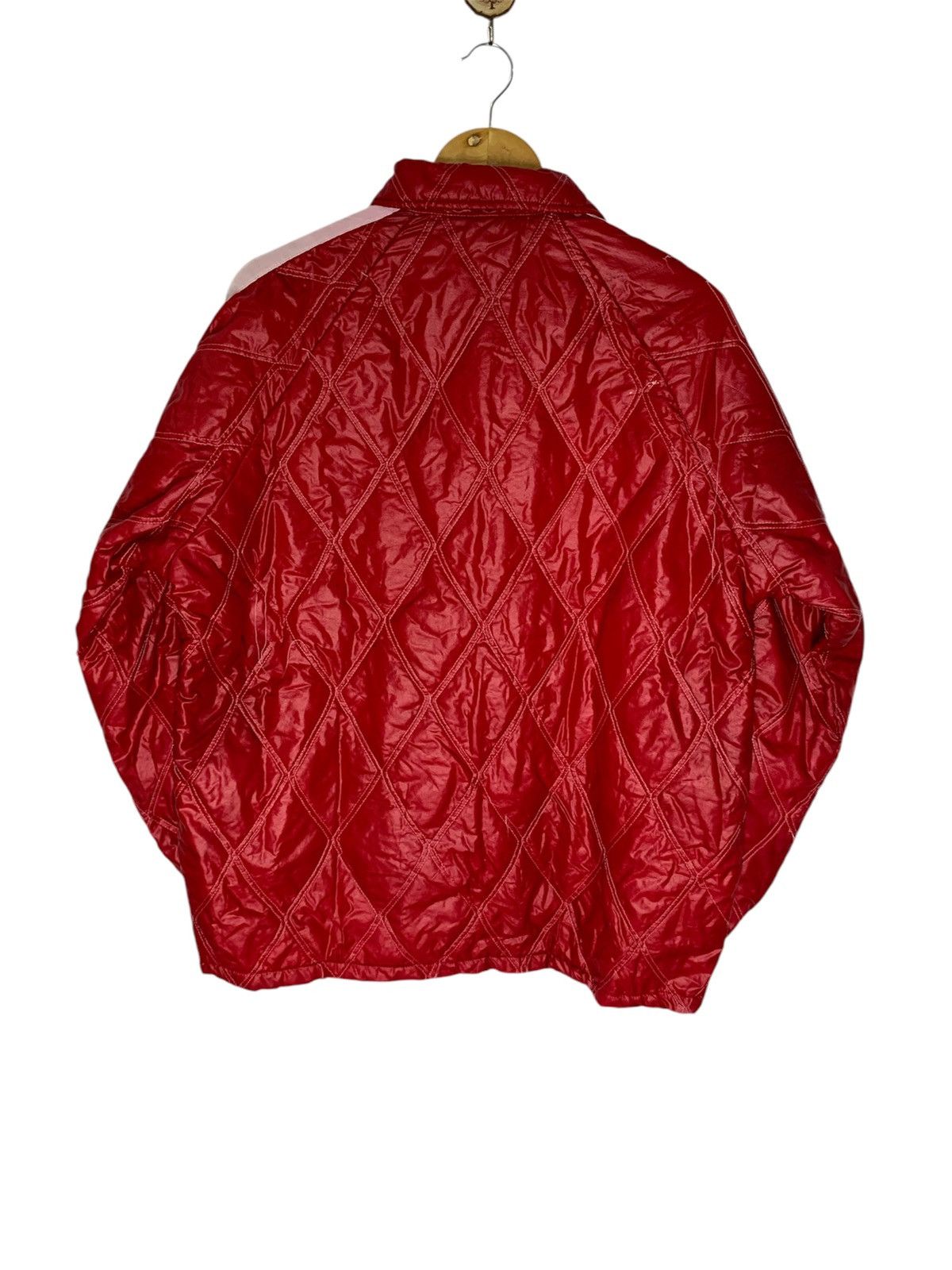 Swingster × Vintage Vintage 80’s Swingster Firestone Racing Quilted Jacket Size US L / EU 52-54 / 3 - 2 Thumbnail