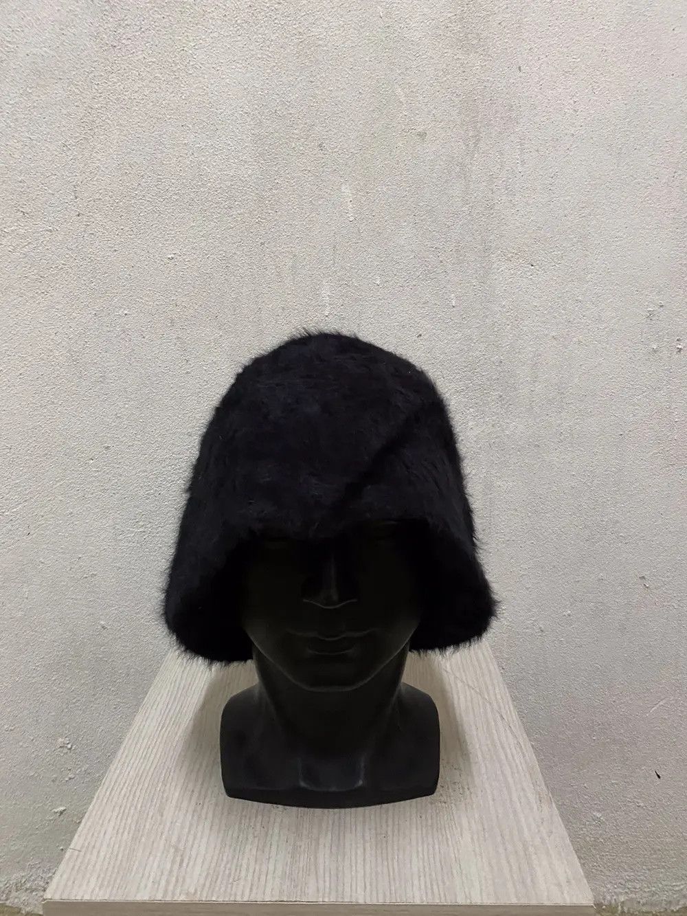 Vintage Japanese Brand Fur Fleece Beanie Hat Size ONE SIZE - 3 Thumbnail